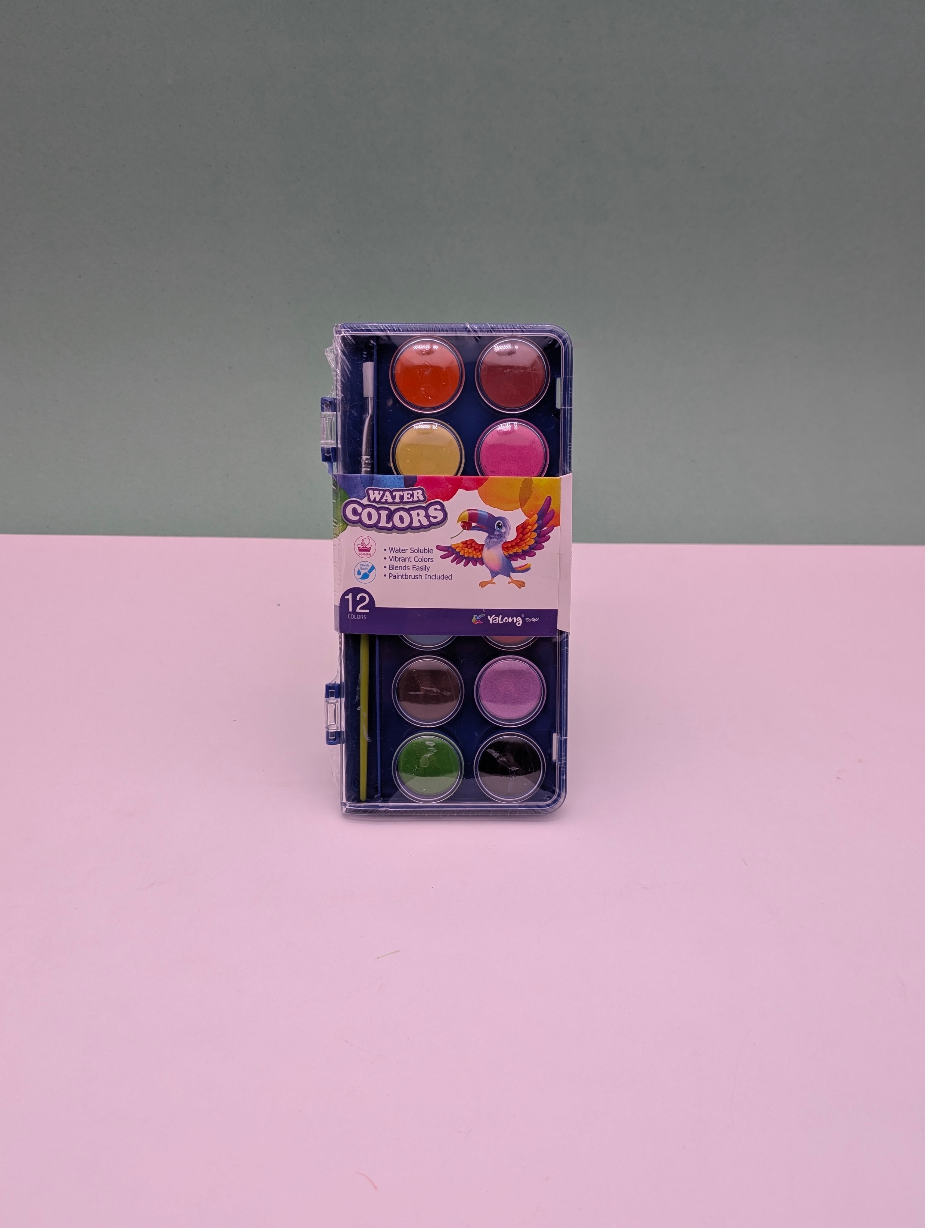 YALONG WATER-COLOUR VIBRANT-COLOUR 12PCS