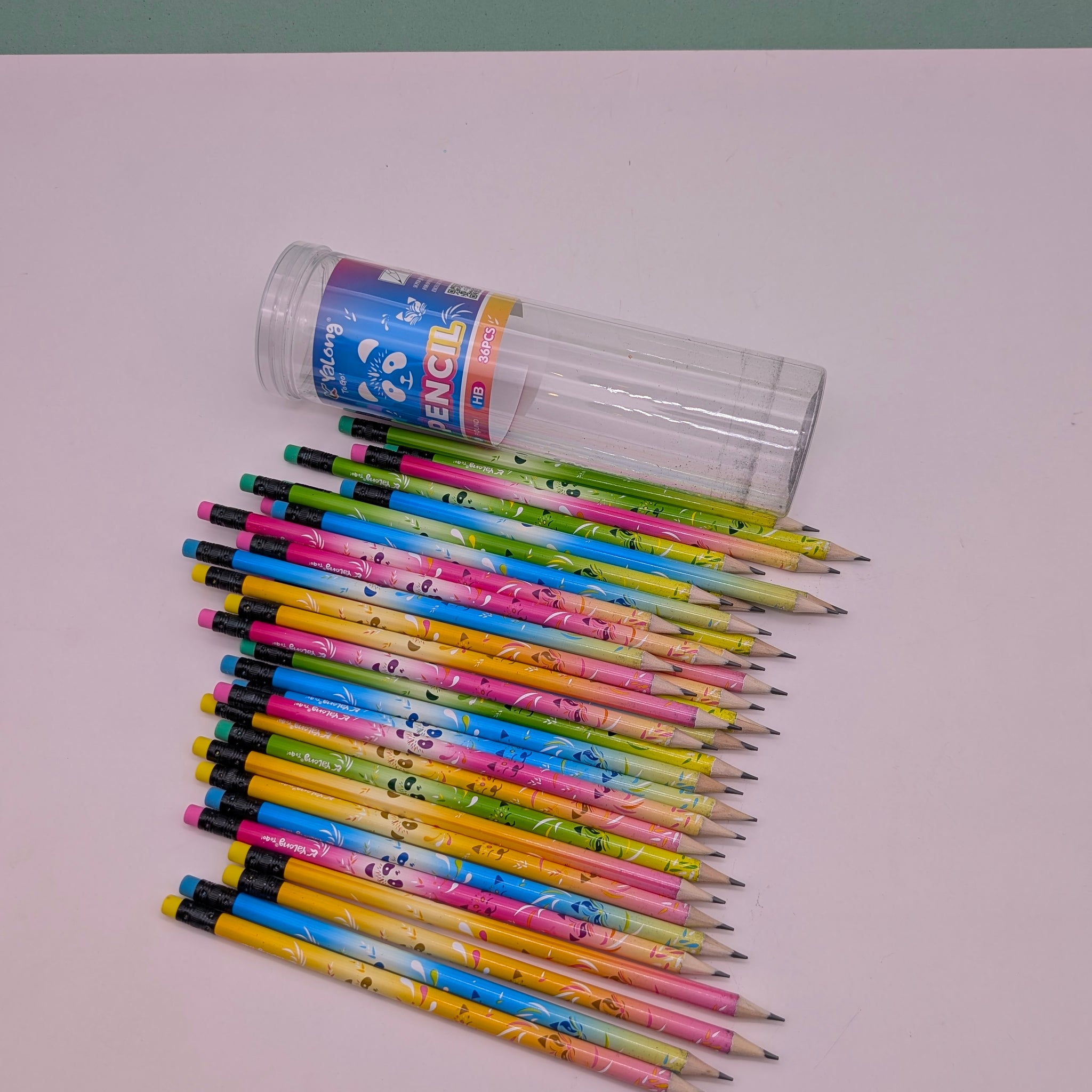 YALONG PANDA HB SERIES PENCIL 36PCS JAR