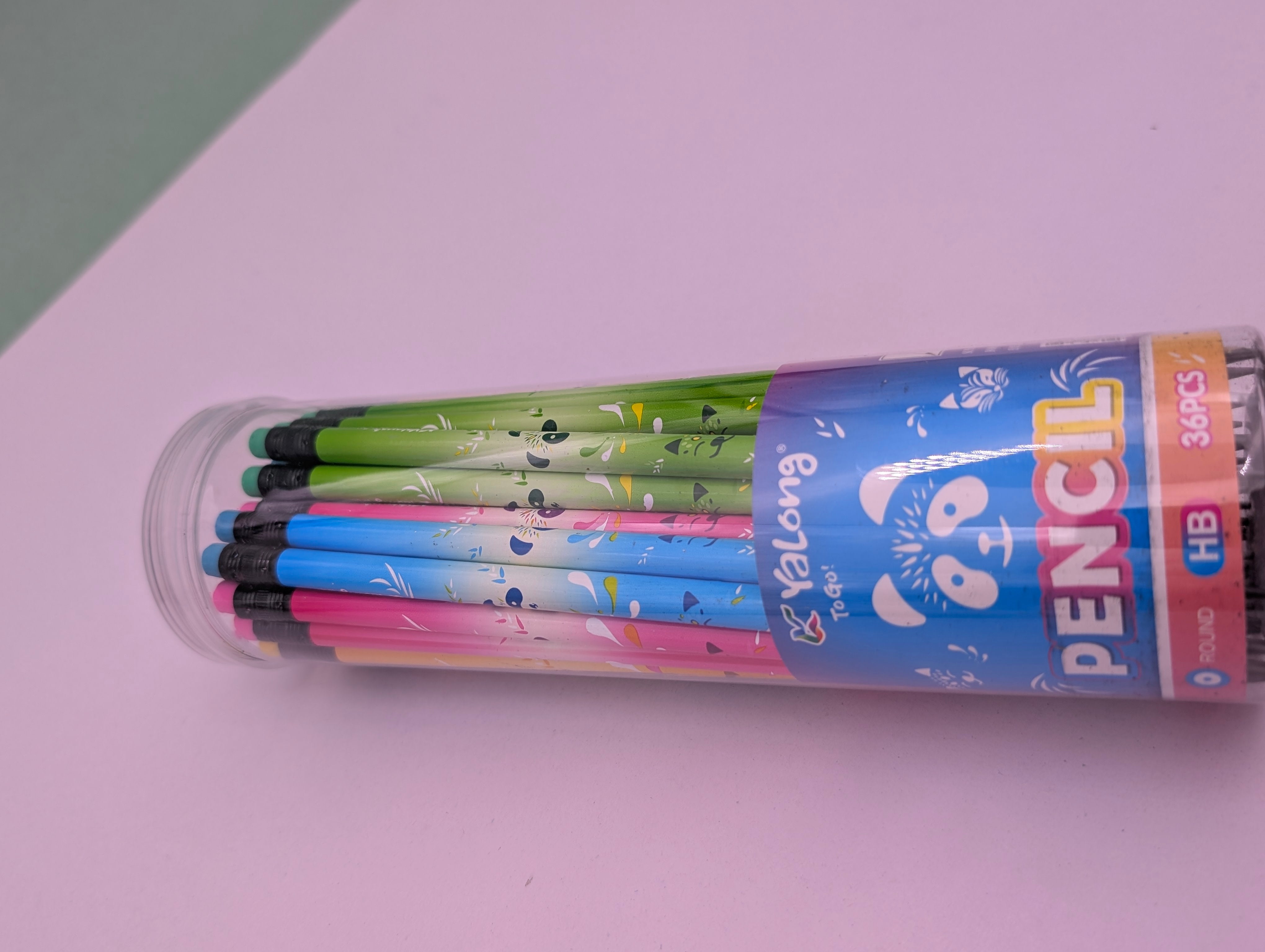 YALONG PANDA HB SERIES PENCIL 36PCS JAR