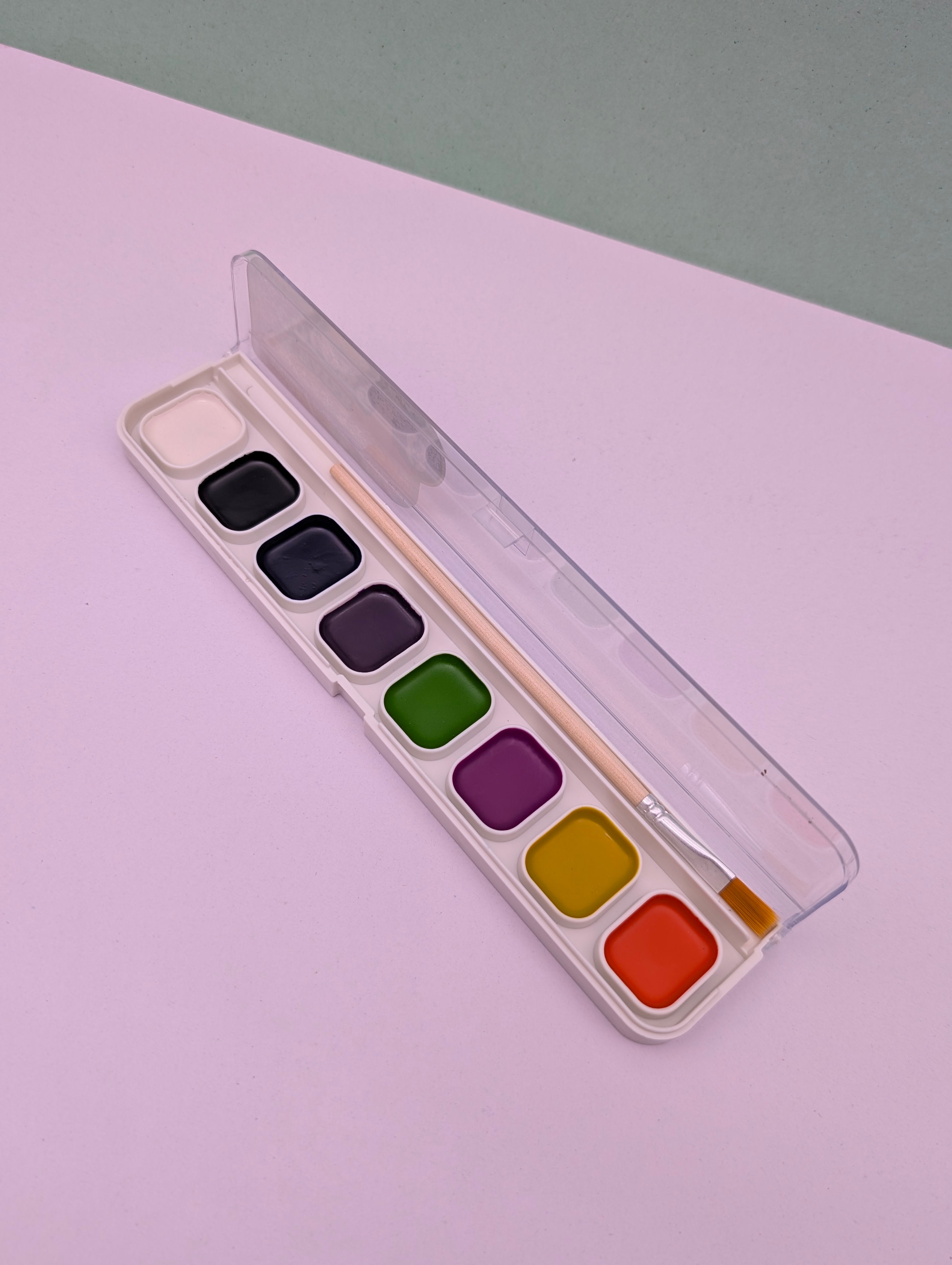 YALONG WATER-COLOUR PAINTS SET 8/16/24 COLOURS