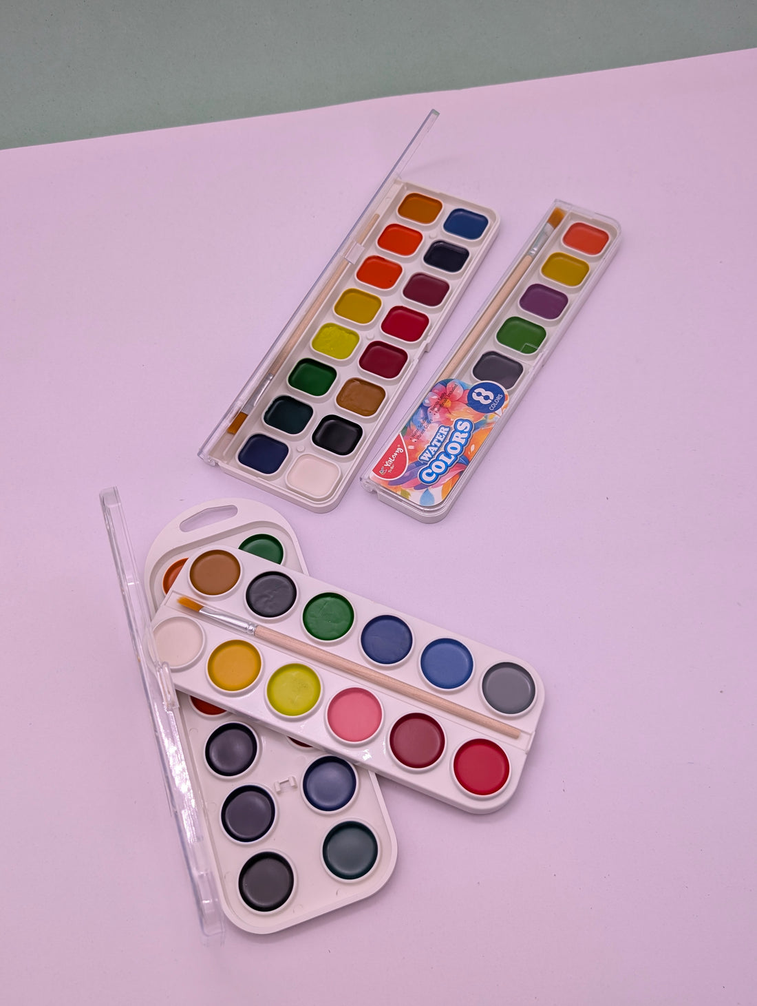 YALONG WATER-COLOUR PAINTS SET 8/16/24 COLOURS
