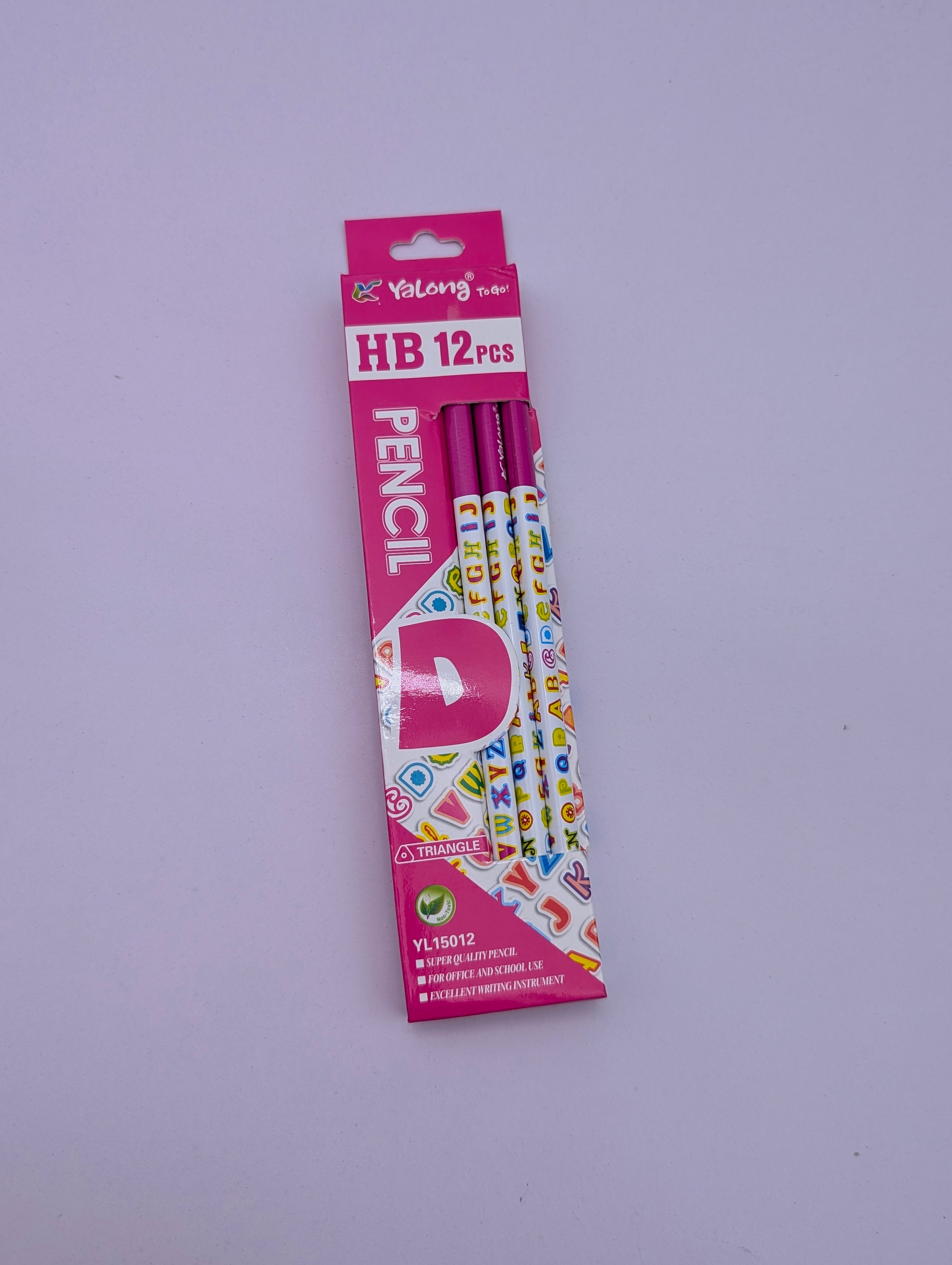 YALONG ABCD LEAD PENCIL 12PCS