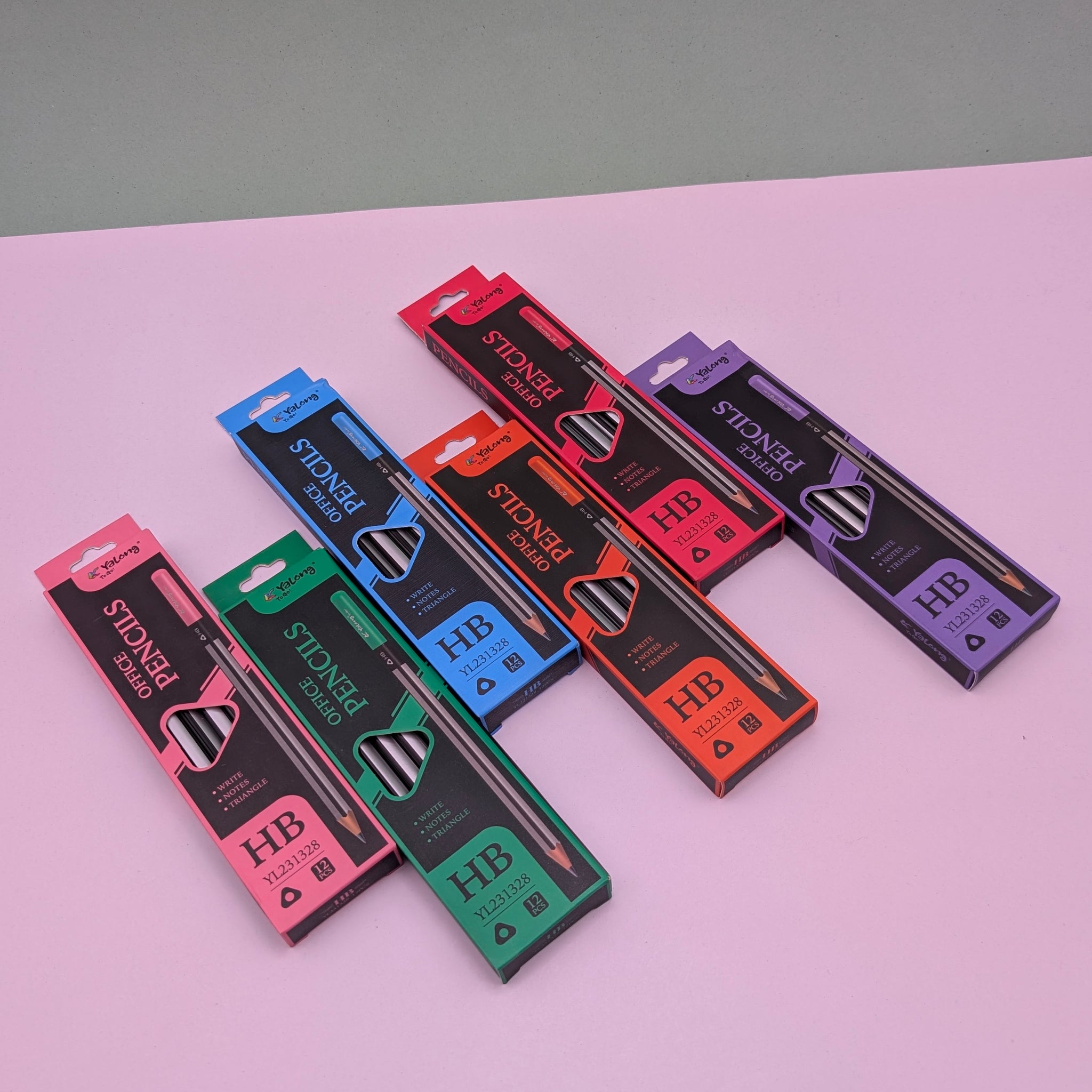 YALONG VIBRANT HB LEAD PENCIL 12PCS