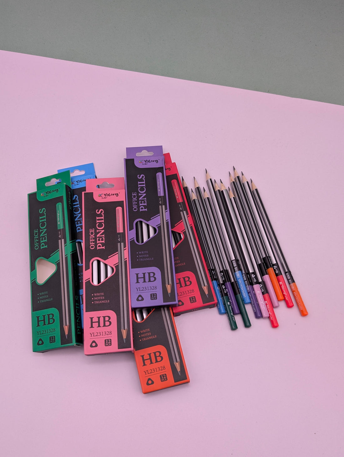 YALONG VIBRANT HB LEAD PENCIL 12PCS