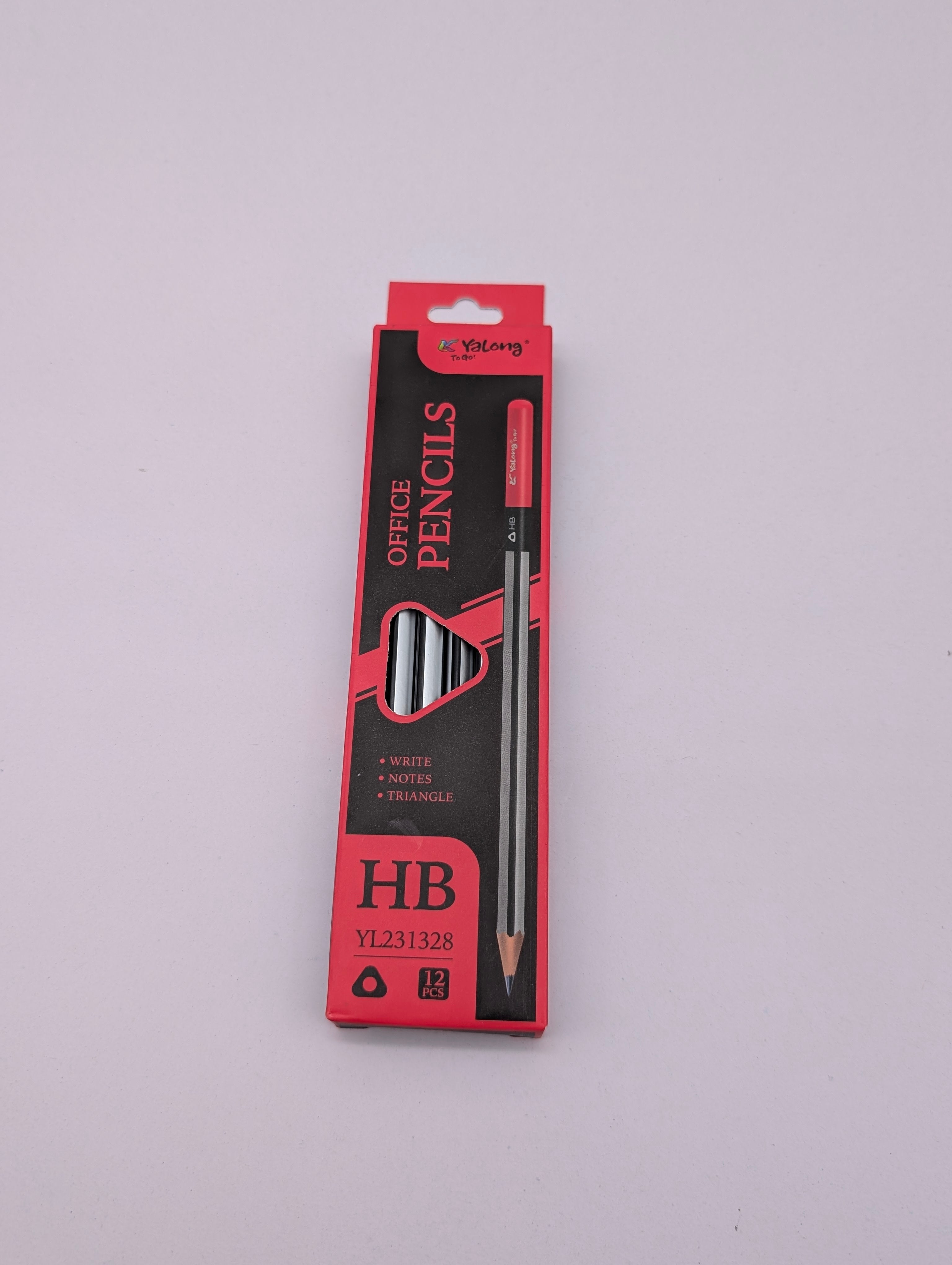 YALONG VIBRANT HB LEAD PENCIL 12PCS
