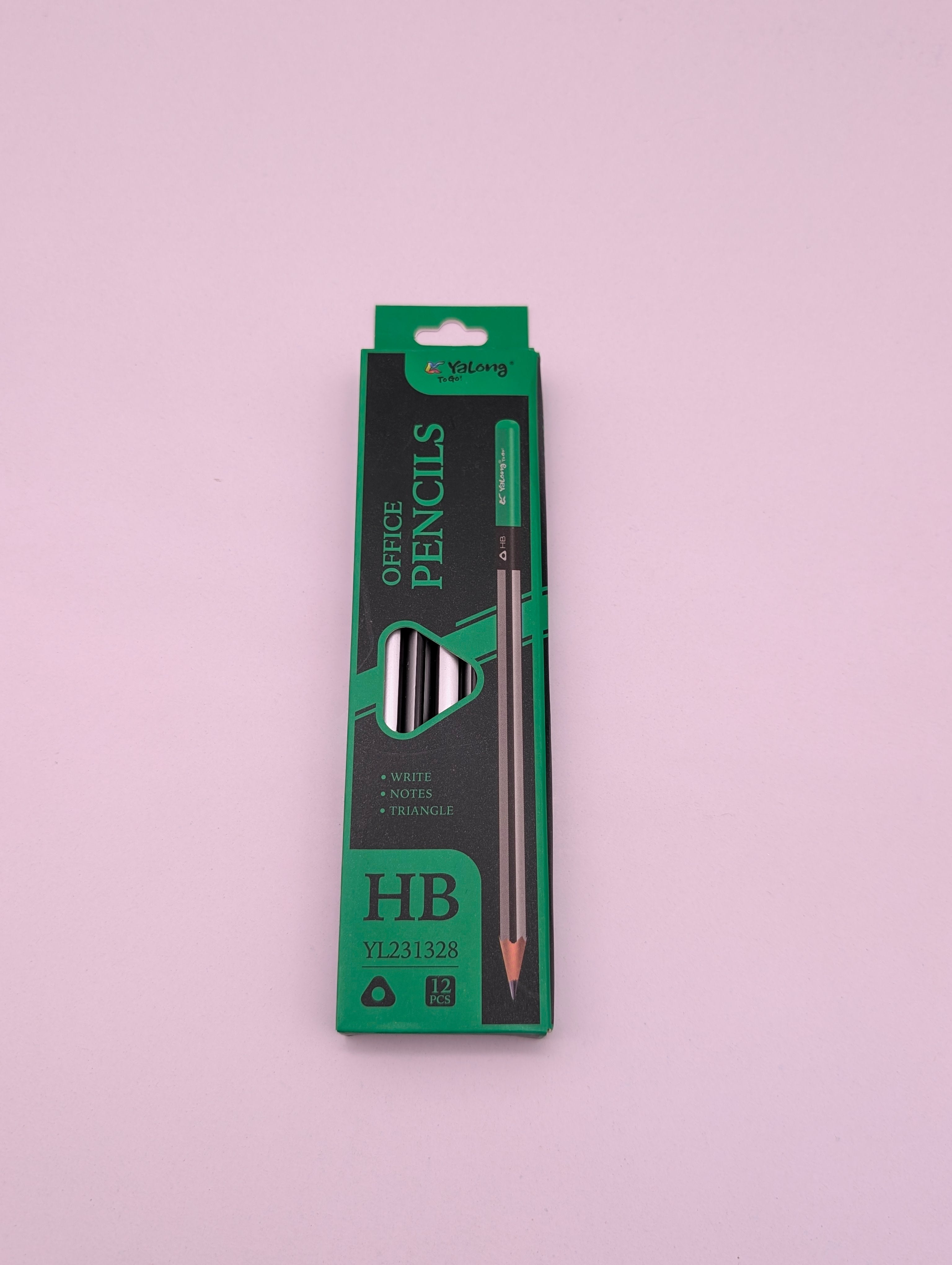 YALONG VIBRANT HB LEAD PENCIL 12PCS