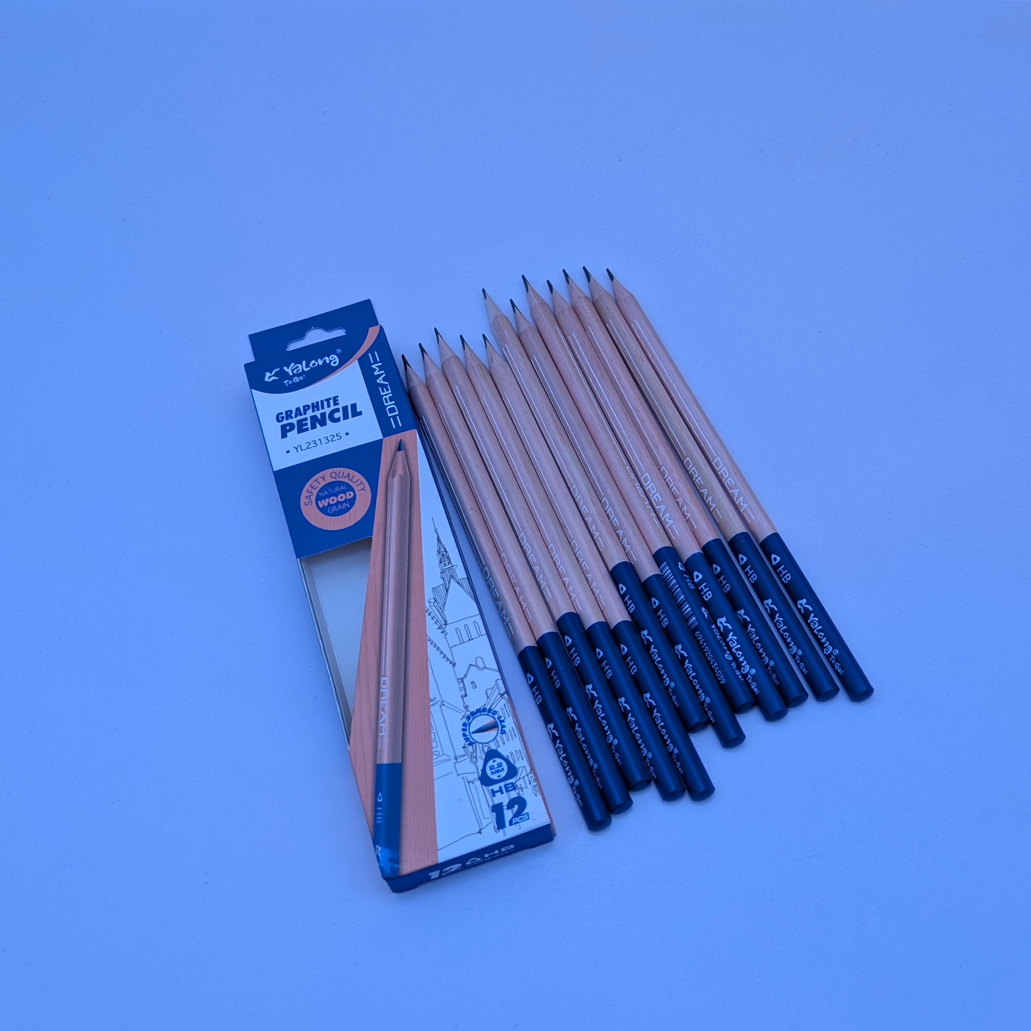 YALONG GRAPHITE LEAD PENCIL 12PCS