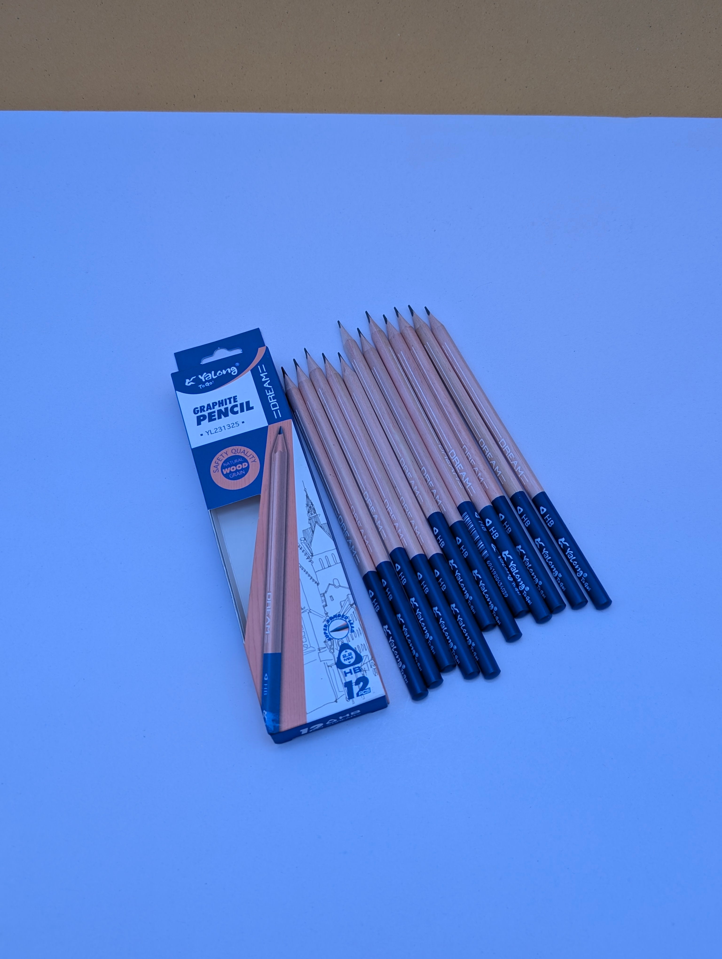 YALONG GRAPHITE LEAD PENCIL 12PCS