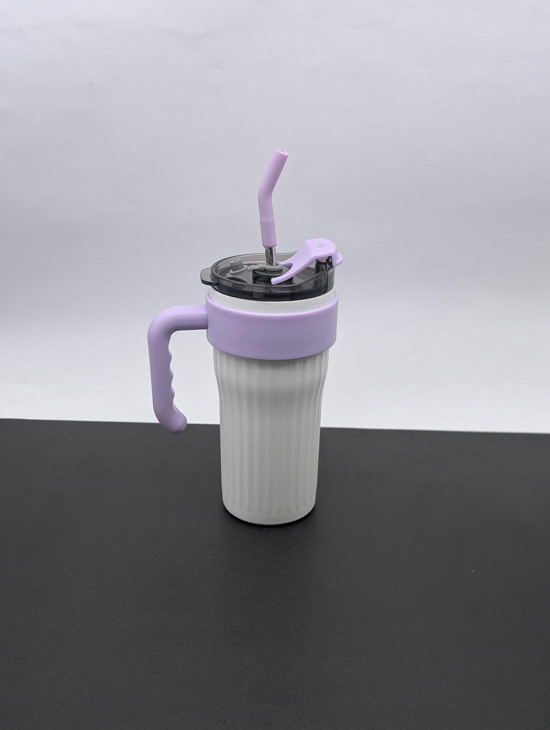 VIBRANT FLASK TUMBLER & STEAL STRAW