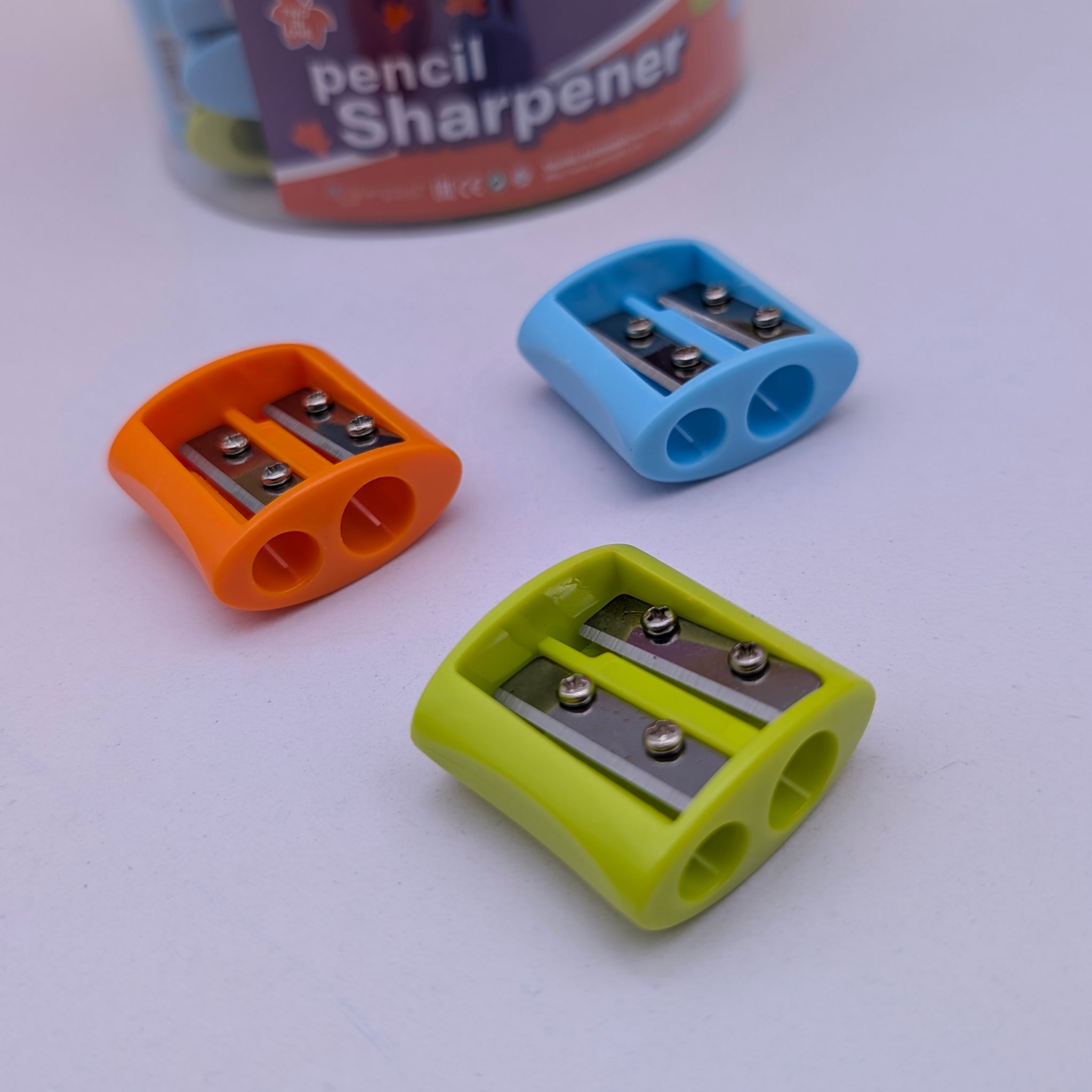YALONG DUAL HOLE STANDARD SHARPENERS PACK OF 3