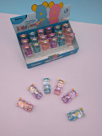 YALONG HOLOGRAPHIC BEAR PENCIL SHARPENERS