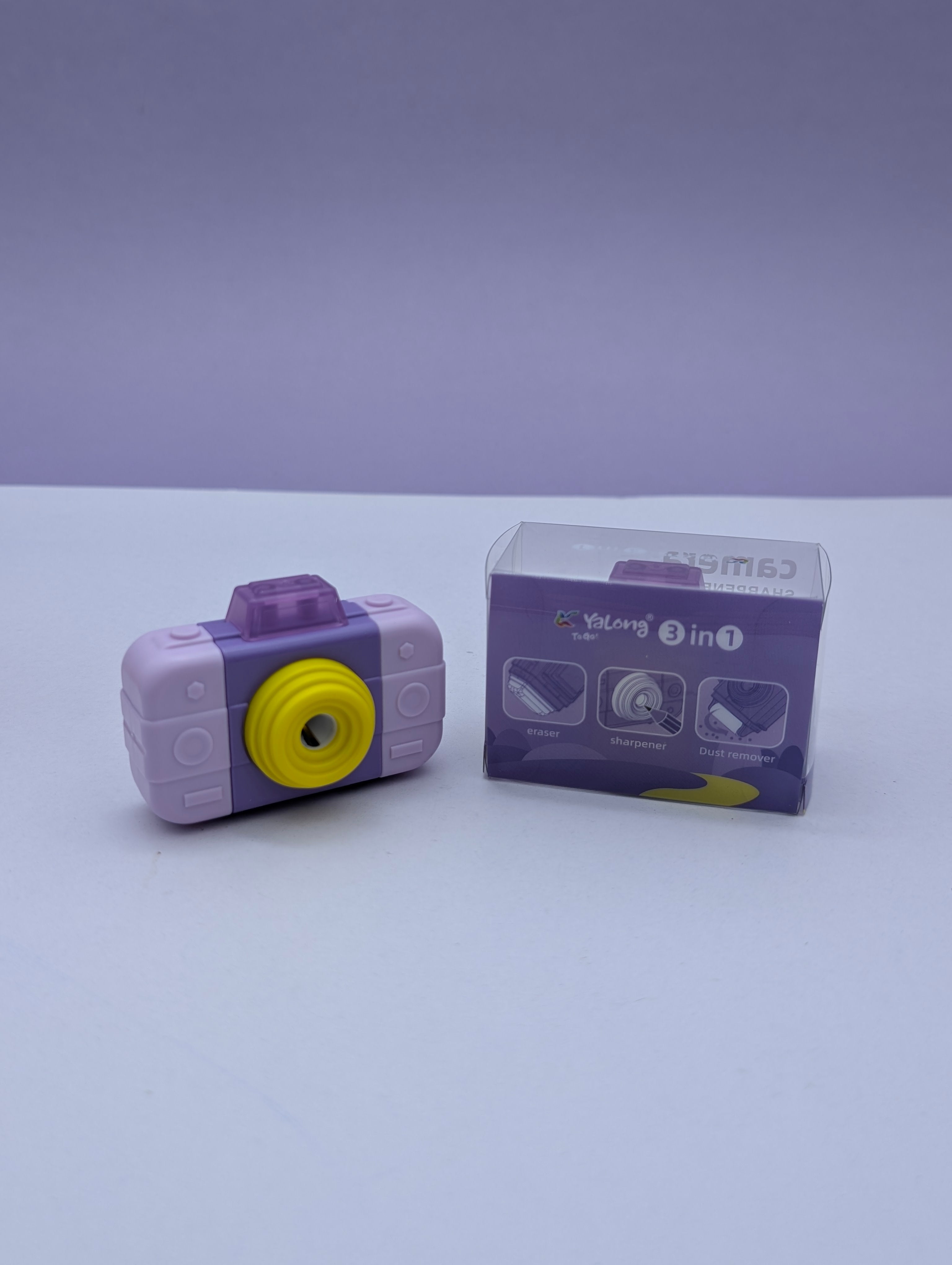 YALONG QUALITY CAMERA SHARPENER + ERASER