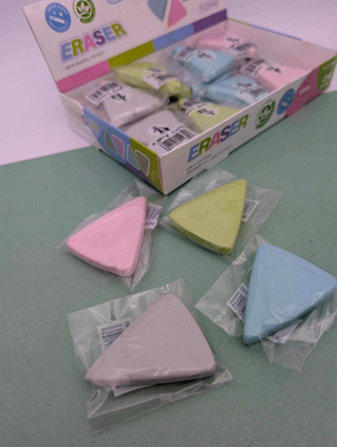 ALONG DRESS SHAPED 4B ERASERS