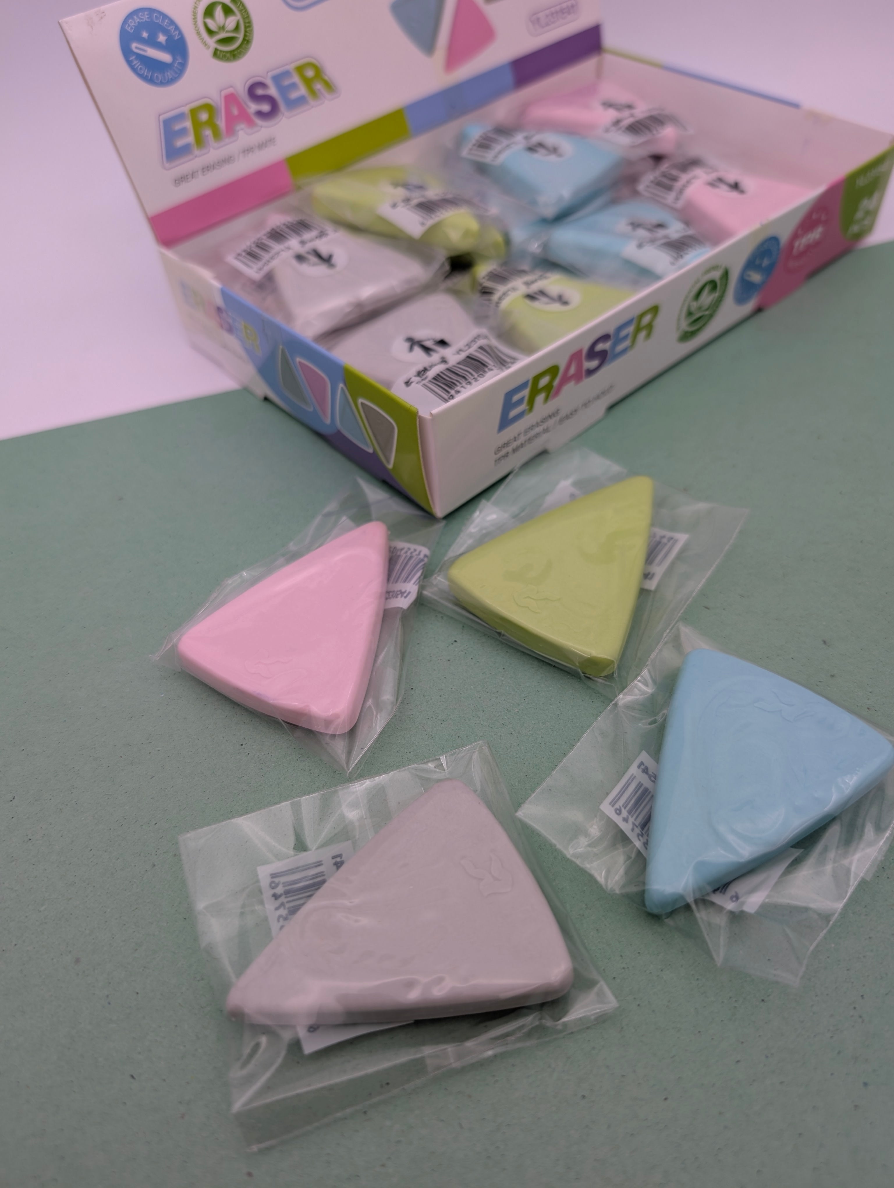 ALONG DRESS SHAPED 4B ERASERS