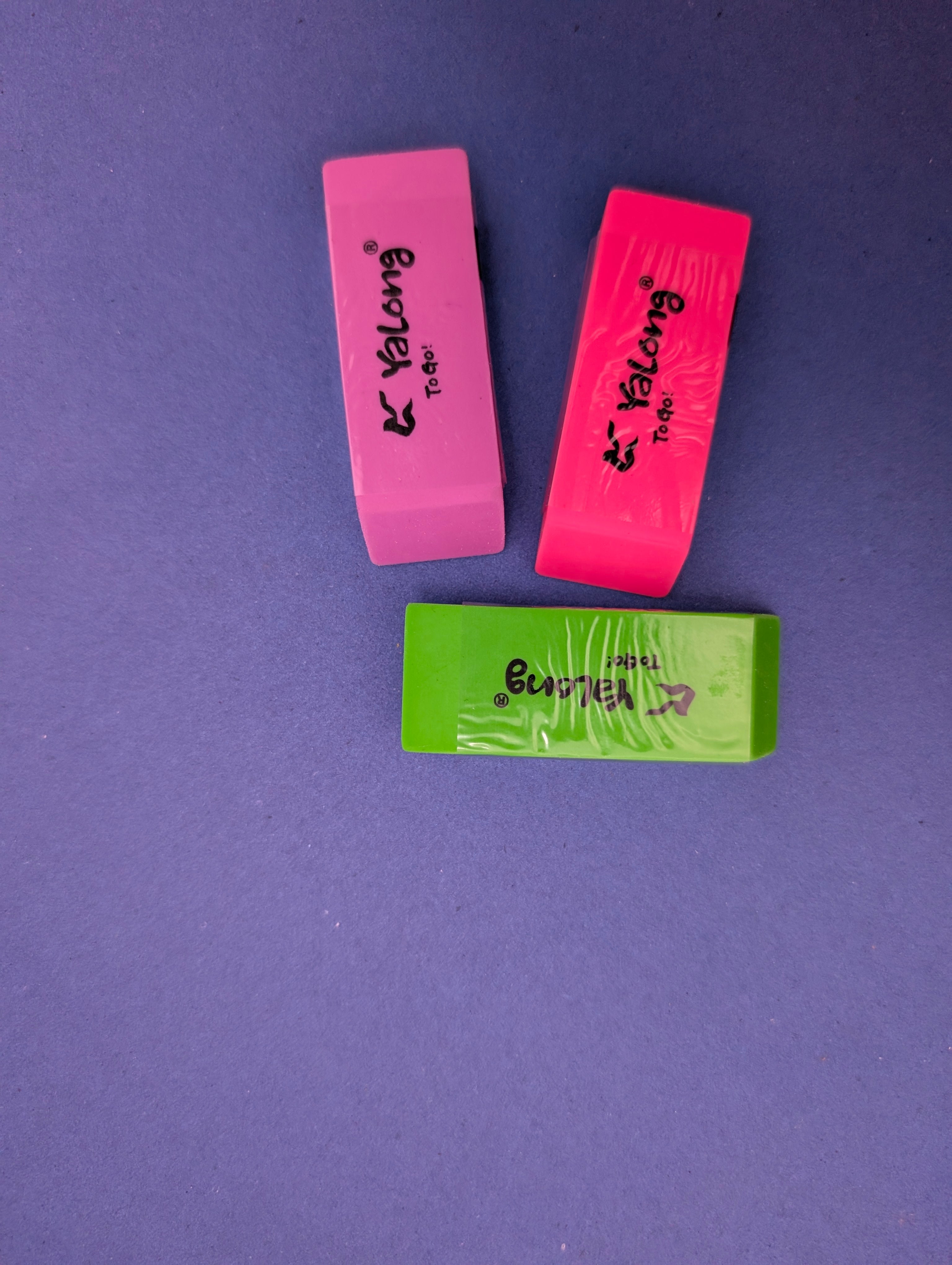 YALONG ANGLE ERASER FOR PRECISION PACK OF 3