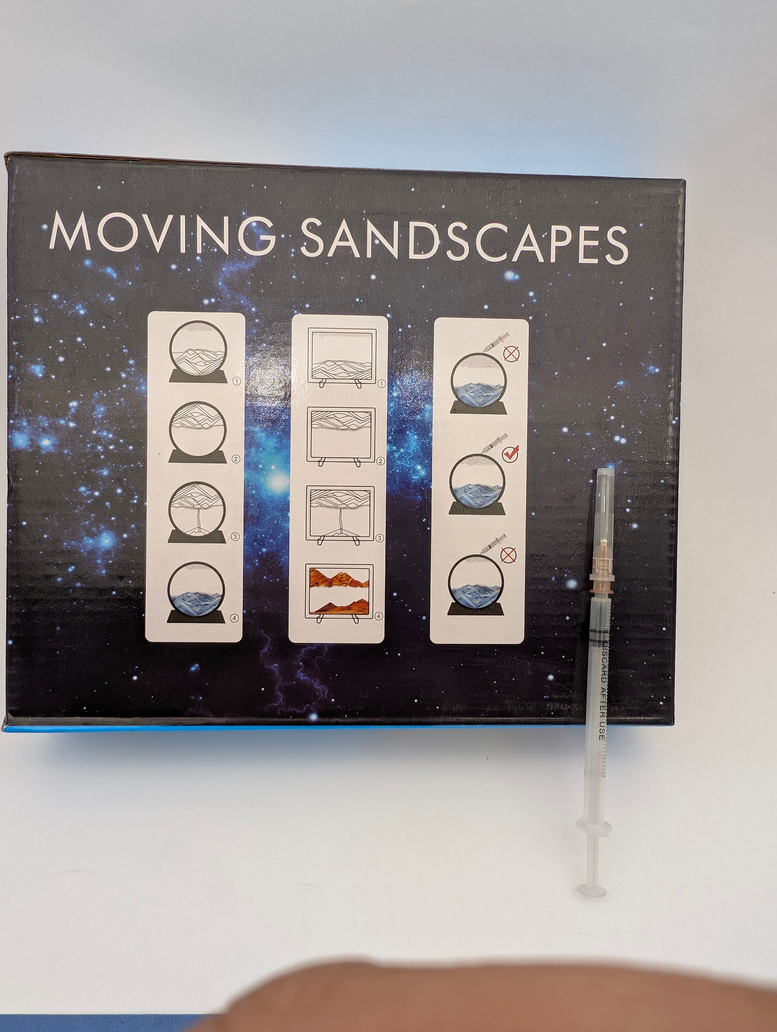 MOVING SANDSCAPES ARTISTIC DESK DECOR
