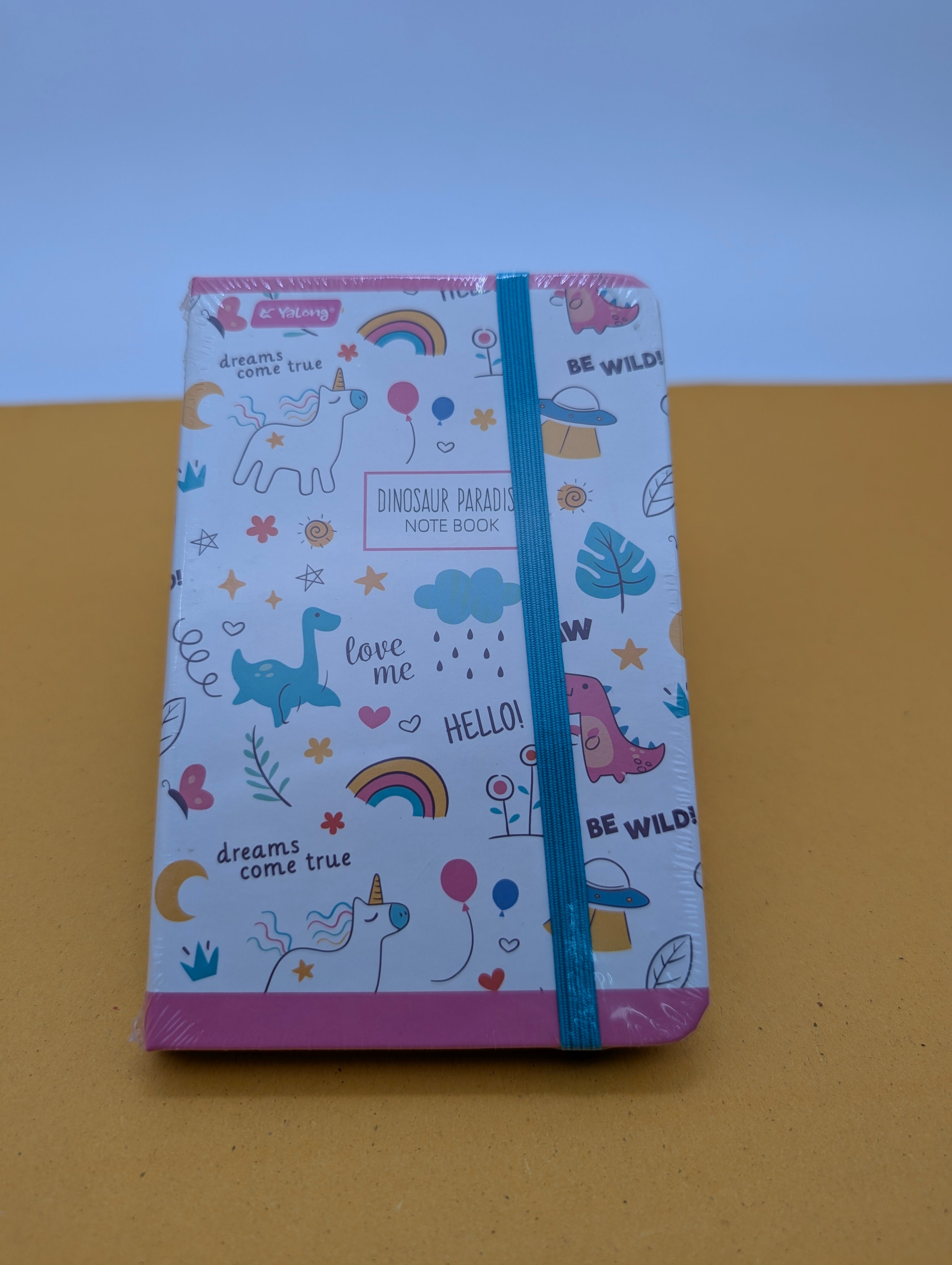 CARTOON THEMED ELASTIC CLOSURE NOTEBOOKS
