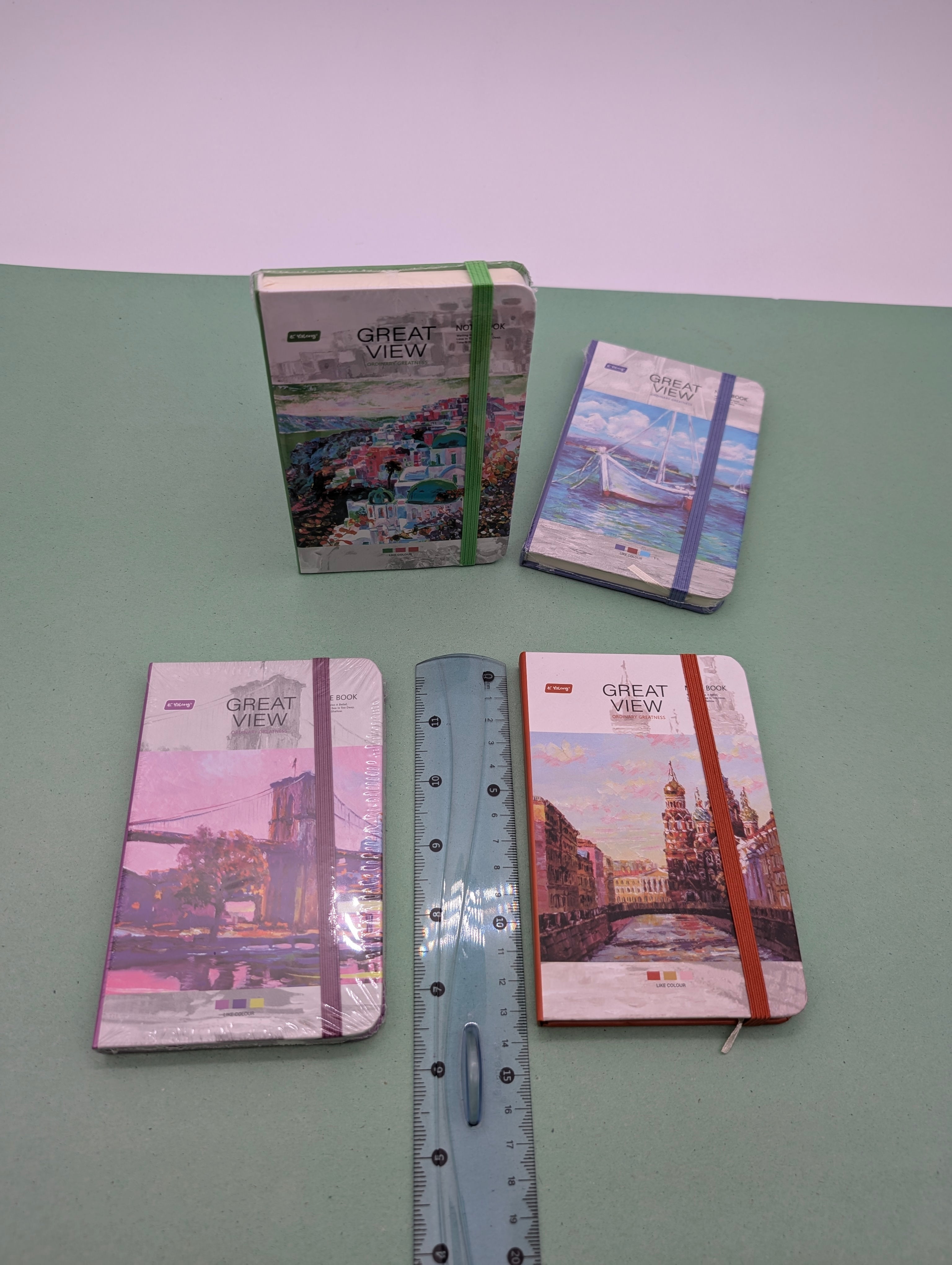 YALONG GREAT VIEW SCENIC NOTEBOOKS ELASTIC
