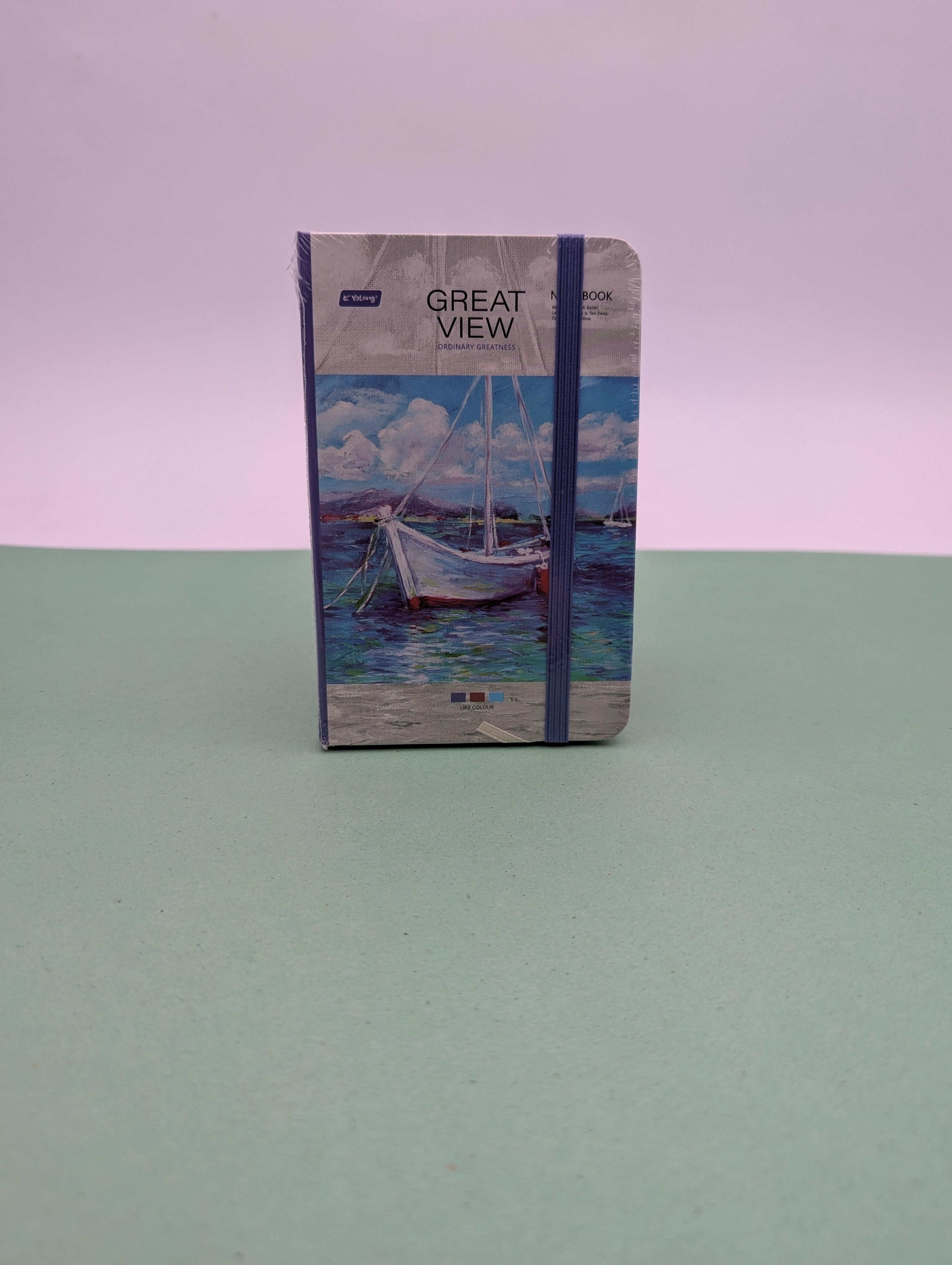 YALONG GREAT VIEW SCENIC NOTEBOOKS ELASTIC