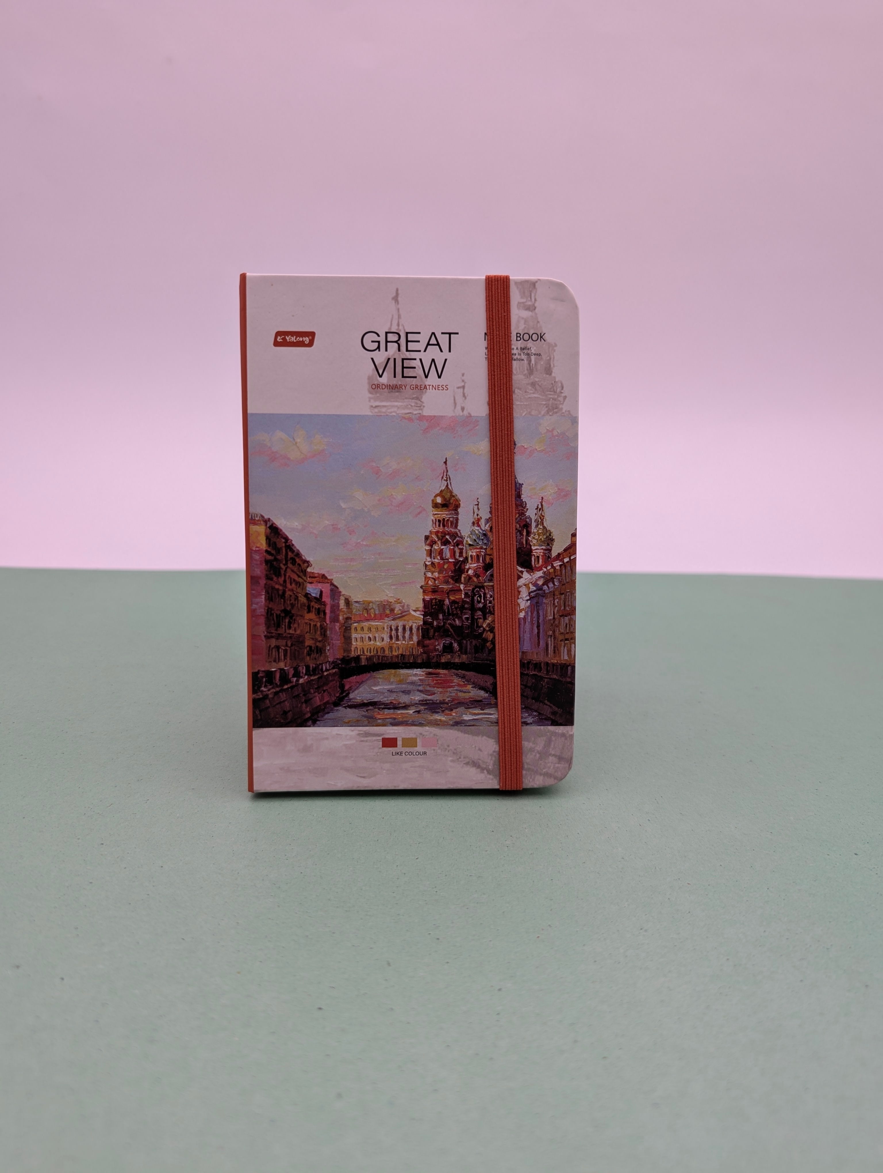 YALONG GREAT VIEW SCENIC NOTEBOOKS ELASTIC