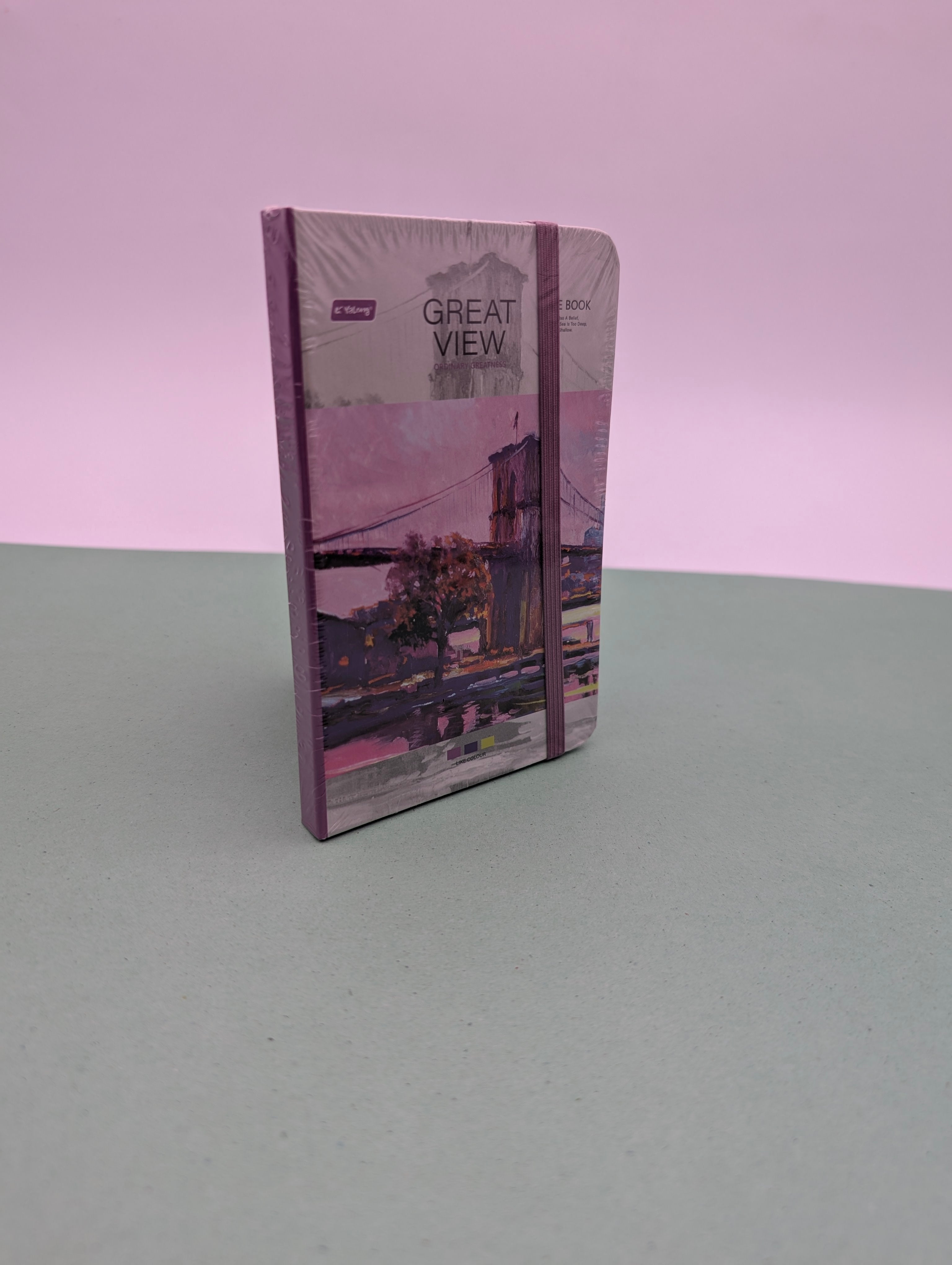 YALONG GREAT VIEW SCENIC NOTEBOOKS ELASTIC