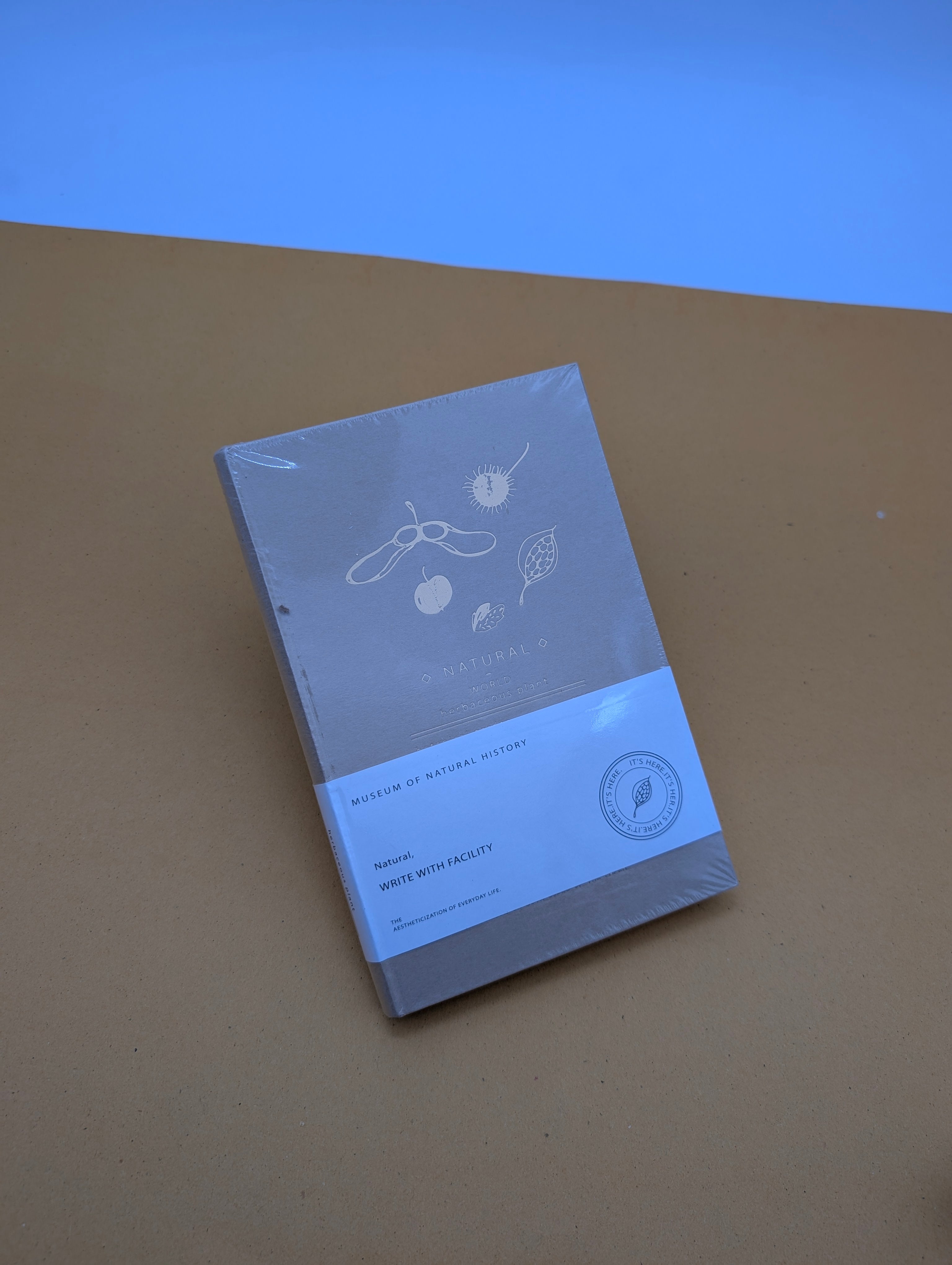 MUSEUM NATURAL HISTORY FOIL NOTEBOOKS