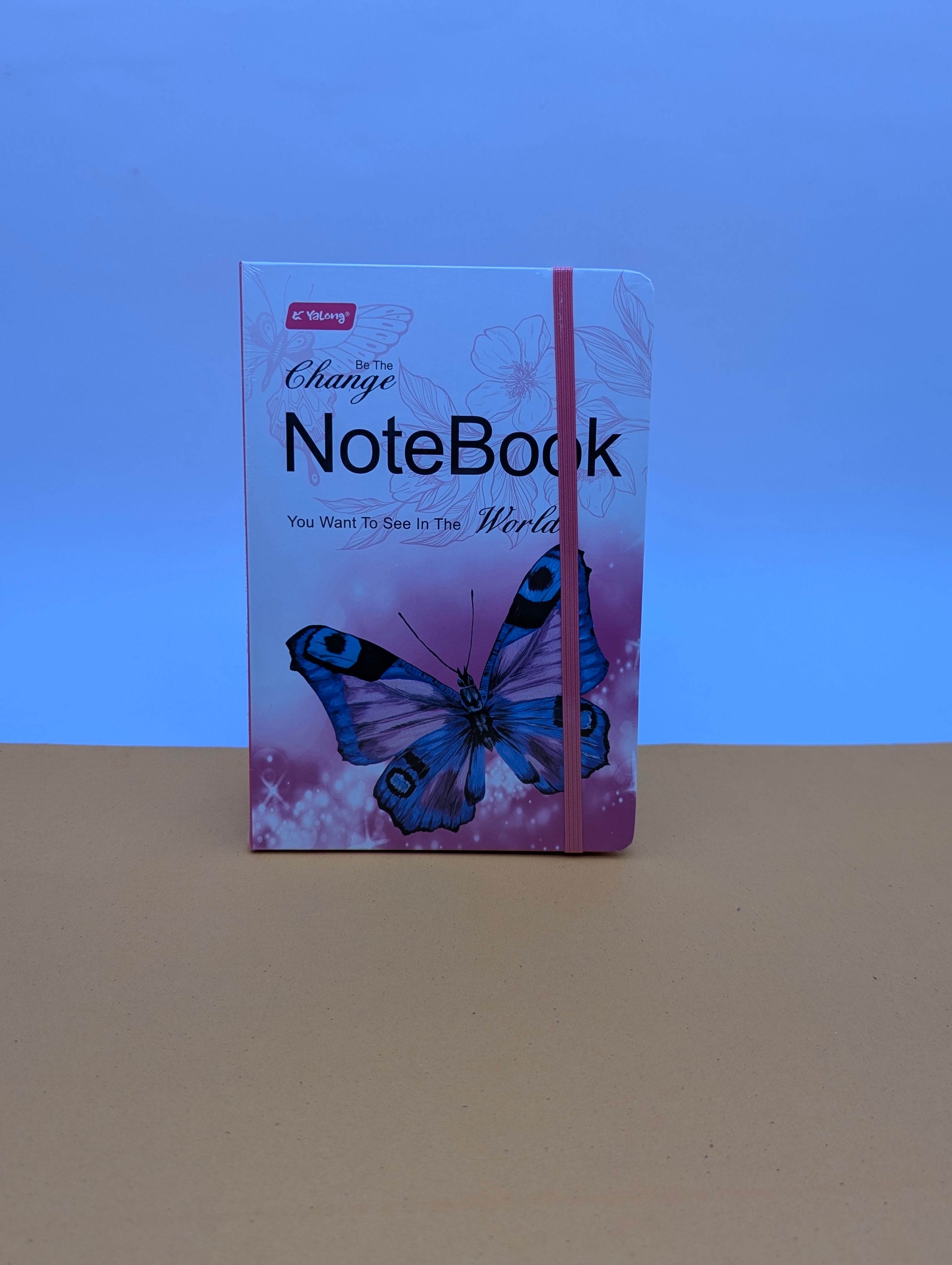 YALONG BUTTERFLY THEMED ELASTIC NOTEBOOKS