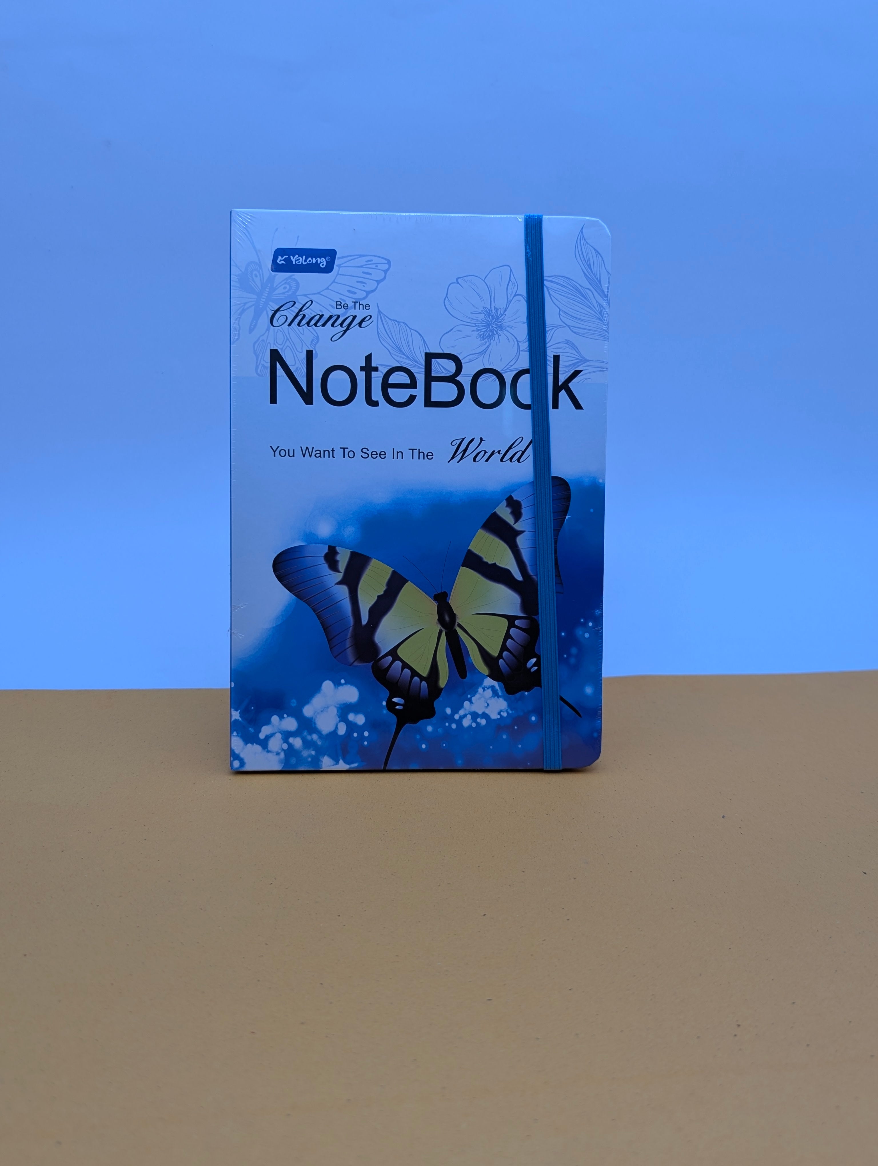 YALONG BUTTERFLY THEMED ELASTIC NOTEBOOKS