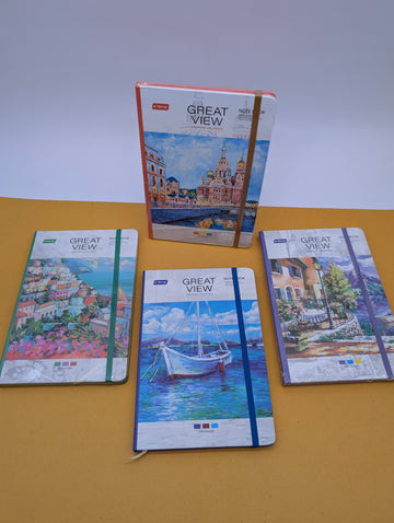 YALONG GREAT VIEW SCENIC NOTEBOOKS ELASTIC