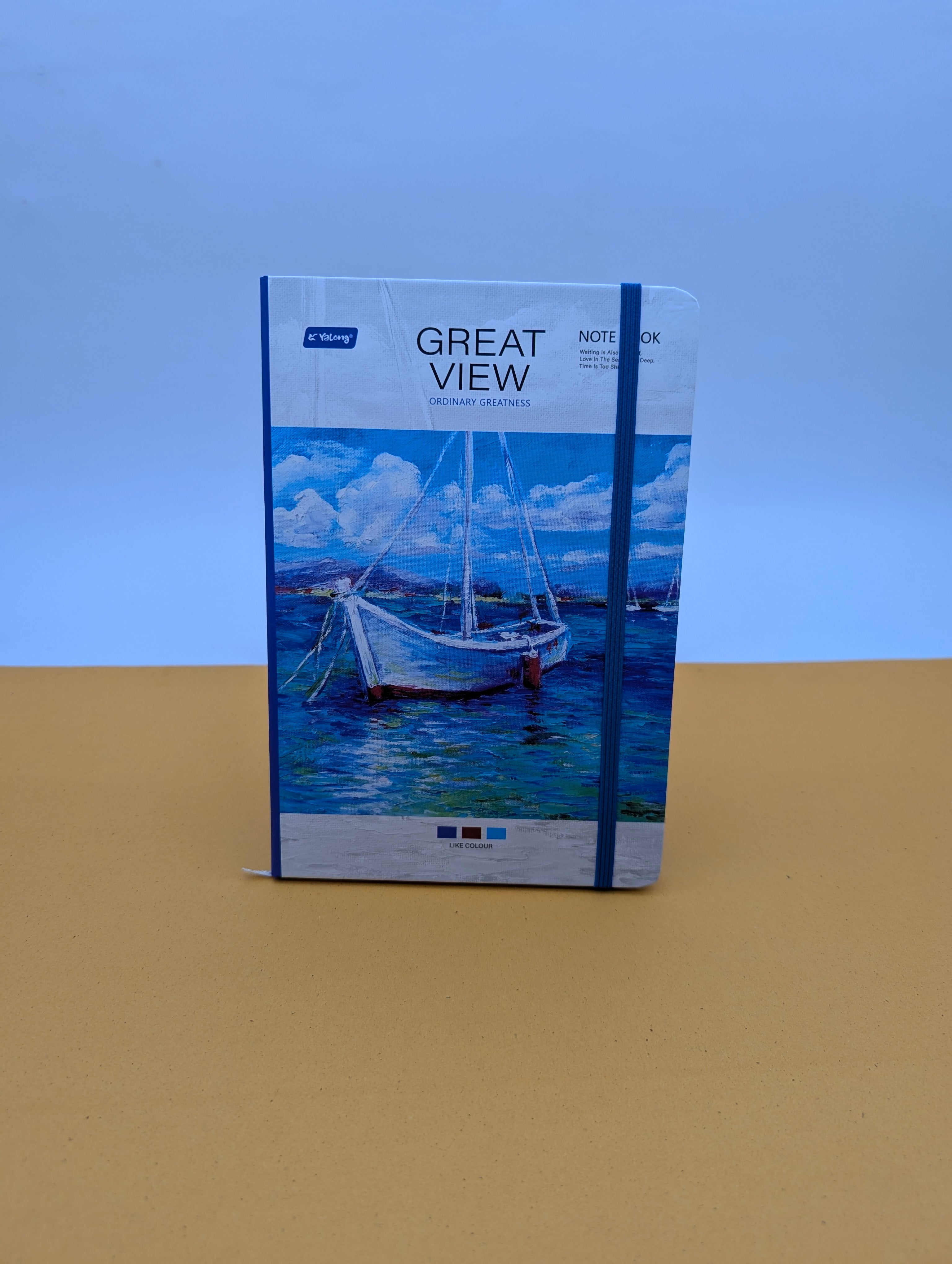YALONG GREAT VIEW SCENIC NOTEBOOKS ELASTIC