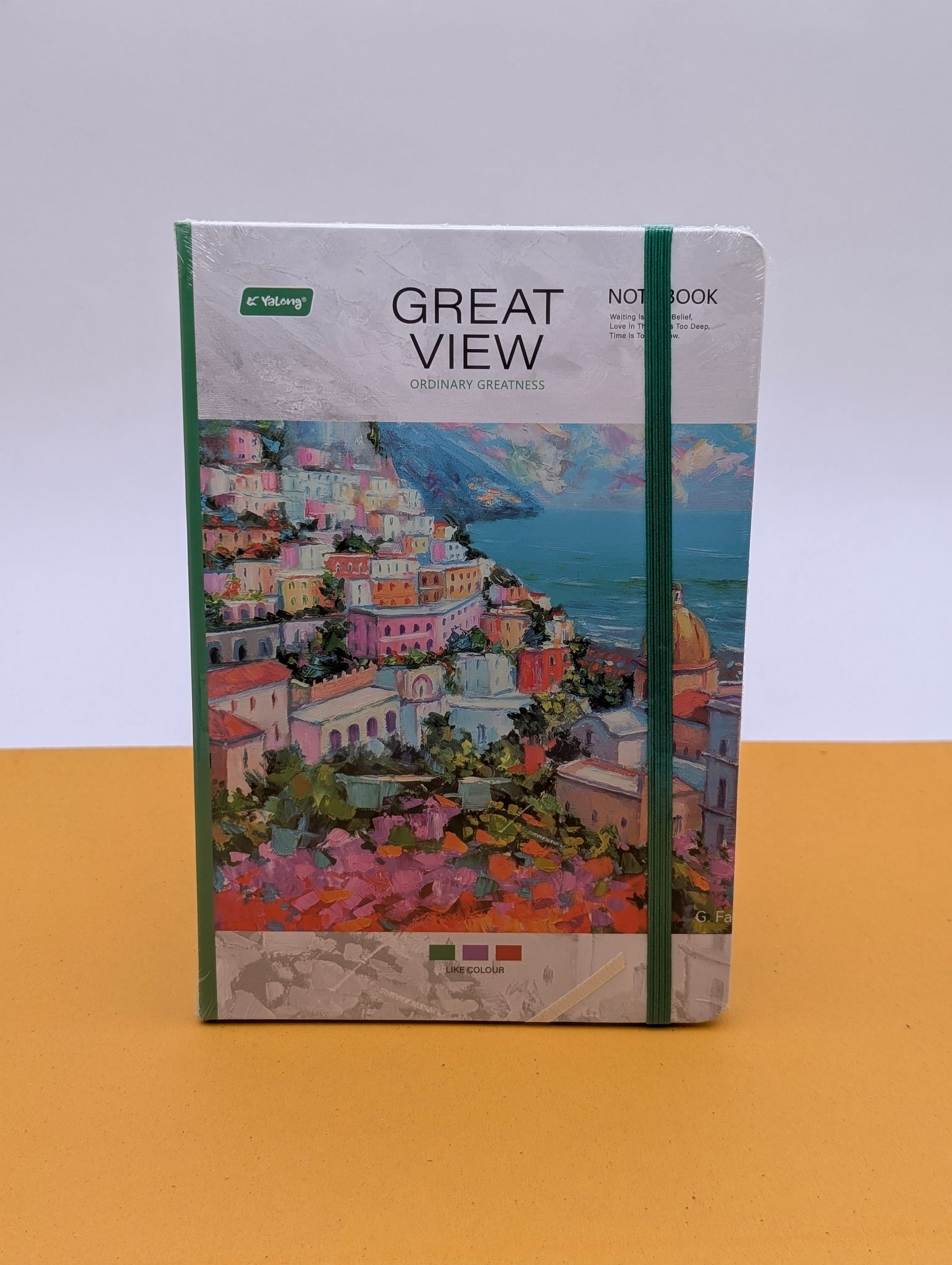 YALONG GREAT VIEW SCENIC NOTEBOOKS ELASTIC