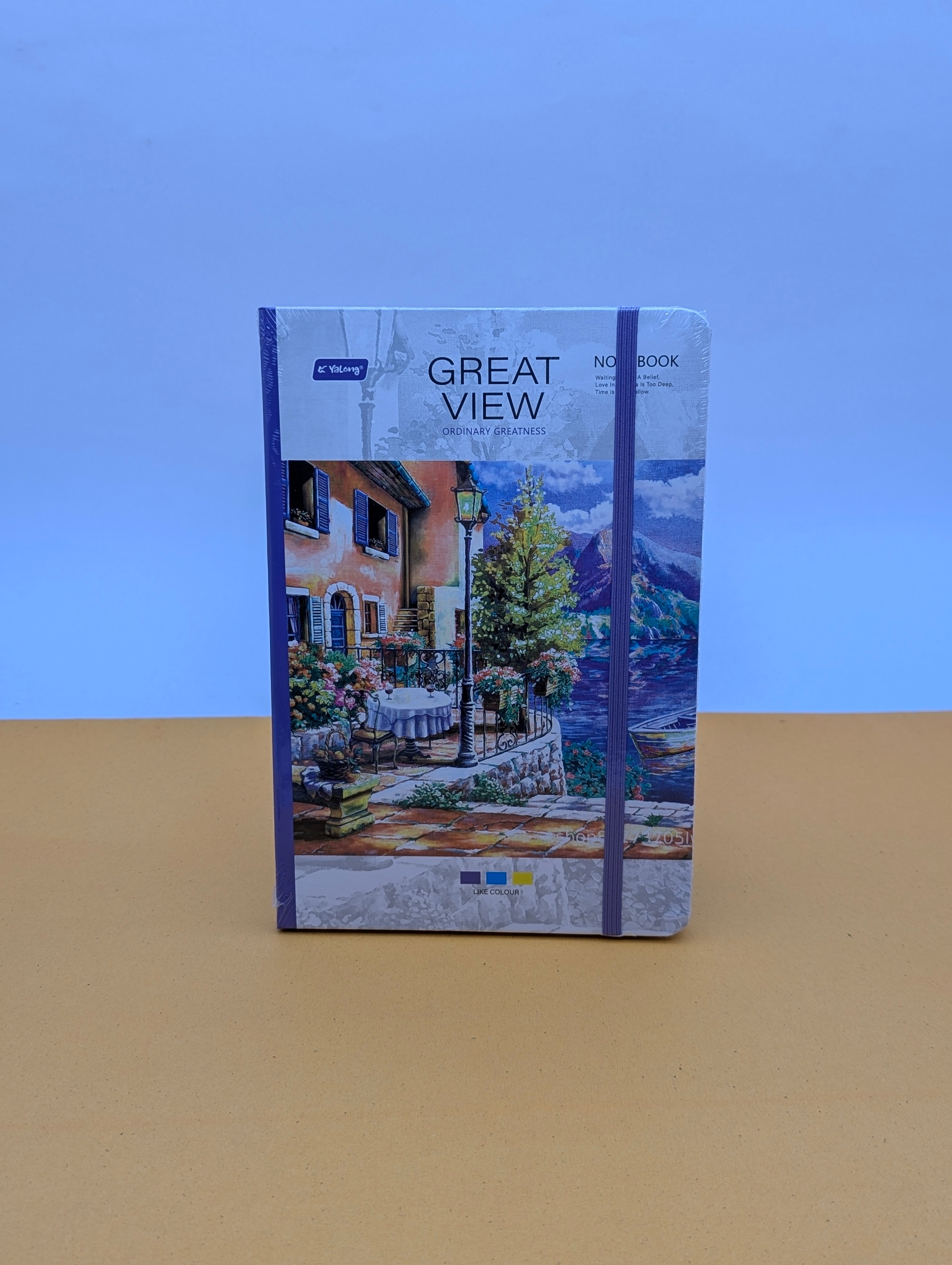 YALONG GREAT VIEW SCENIC NOTEBOOKS ELASTIC