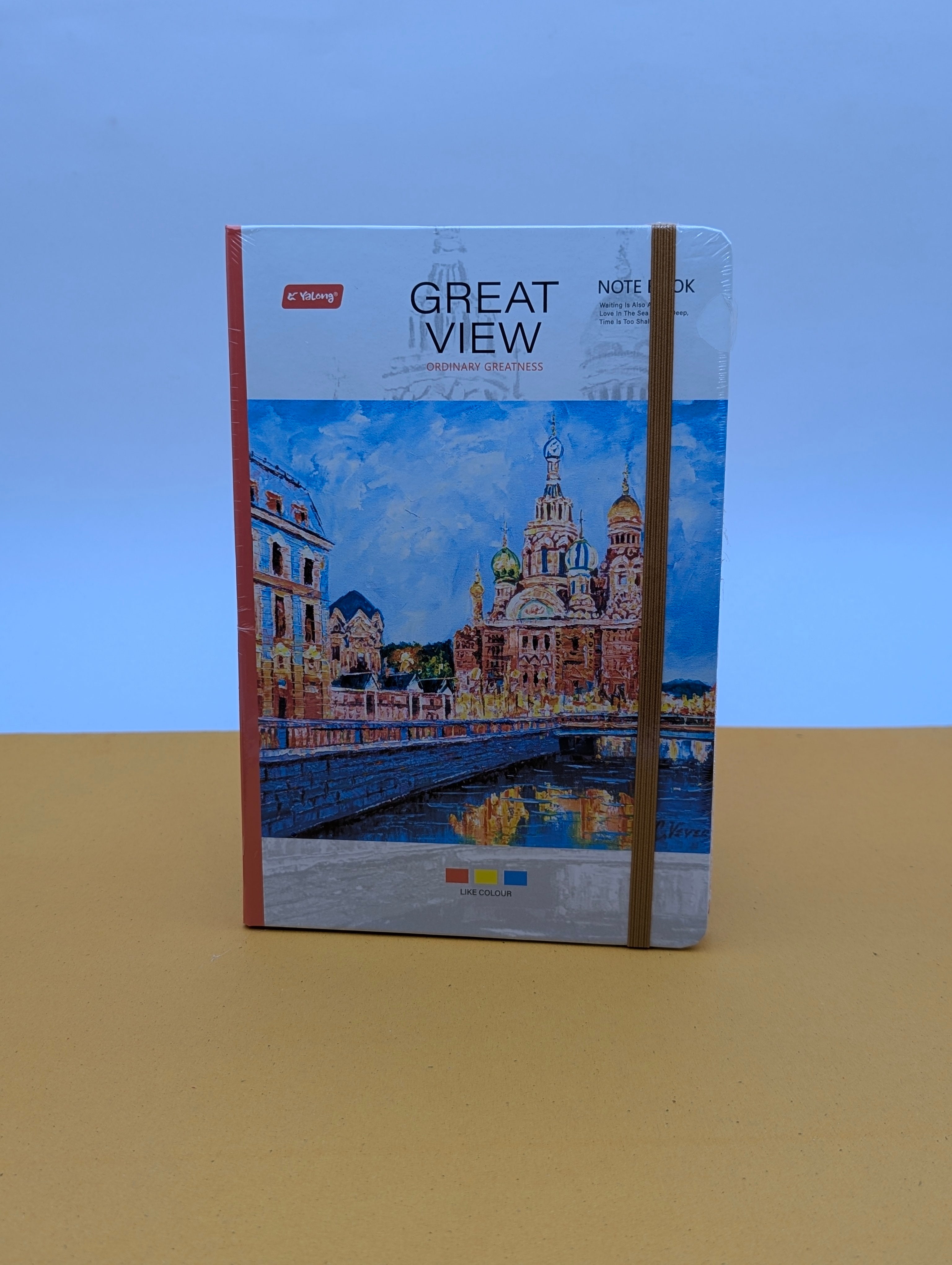 YALONG GREAT VIEW SCENIC NOTEBOOKS ELASTIC