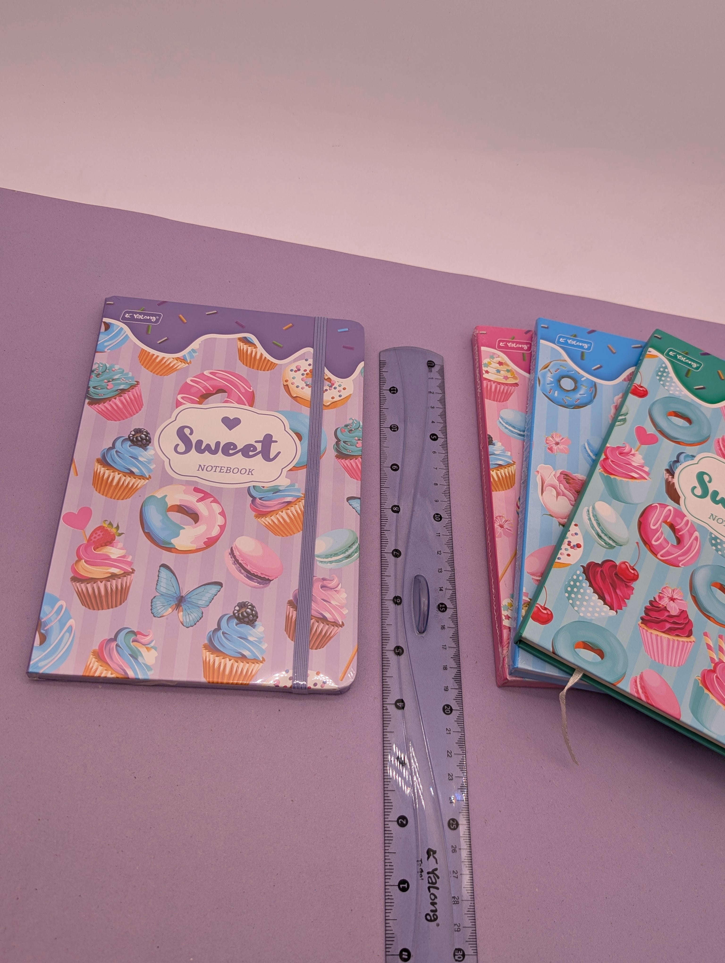 YALONG SWEET TREATS THEMED ELASTIC NOTEBOOKS