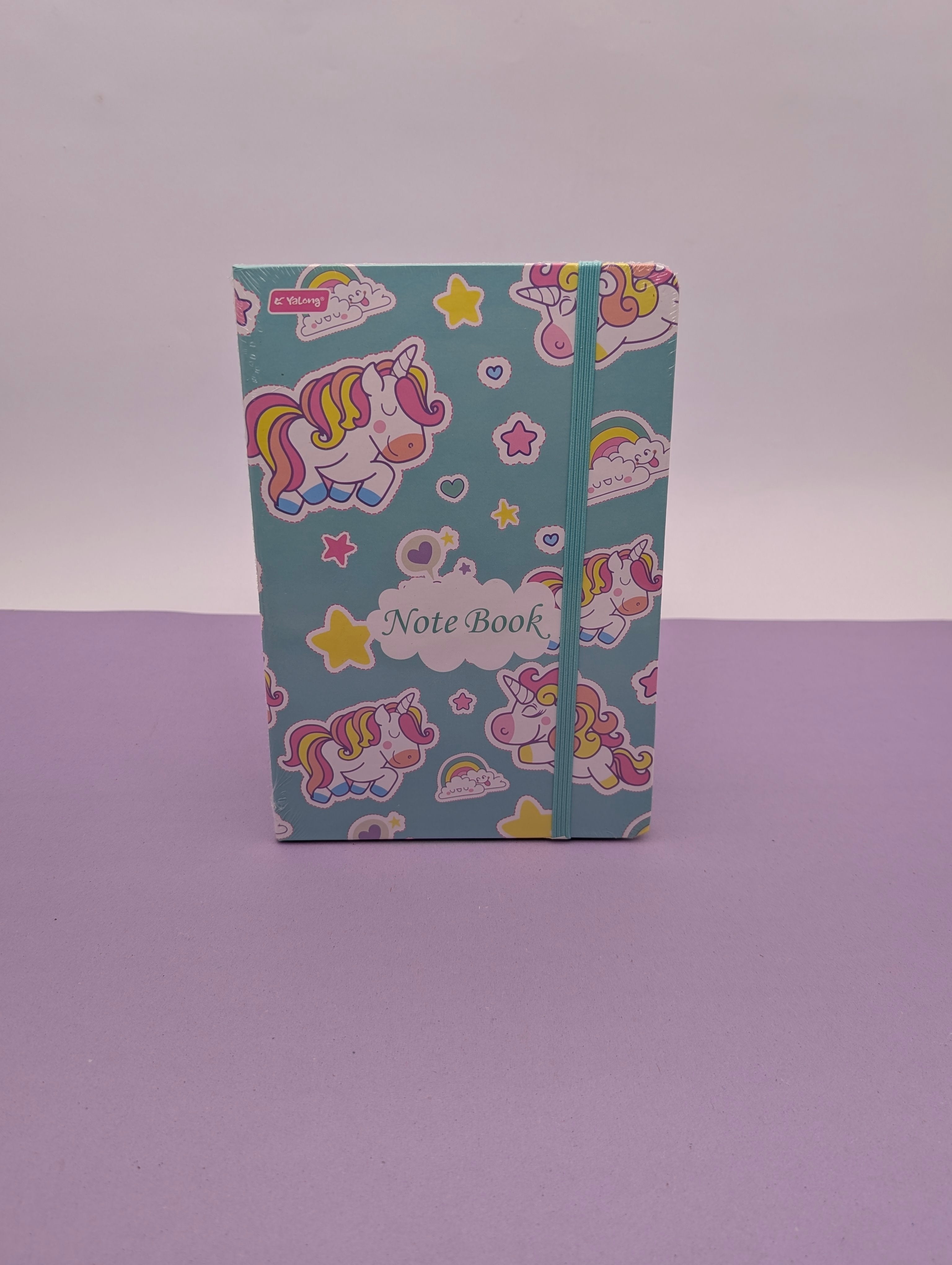 YALONG UNICORN THEMED ELASTIC NOTEBOOKS