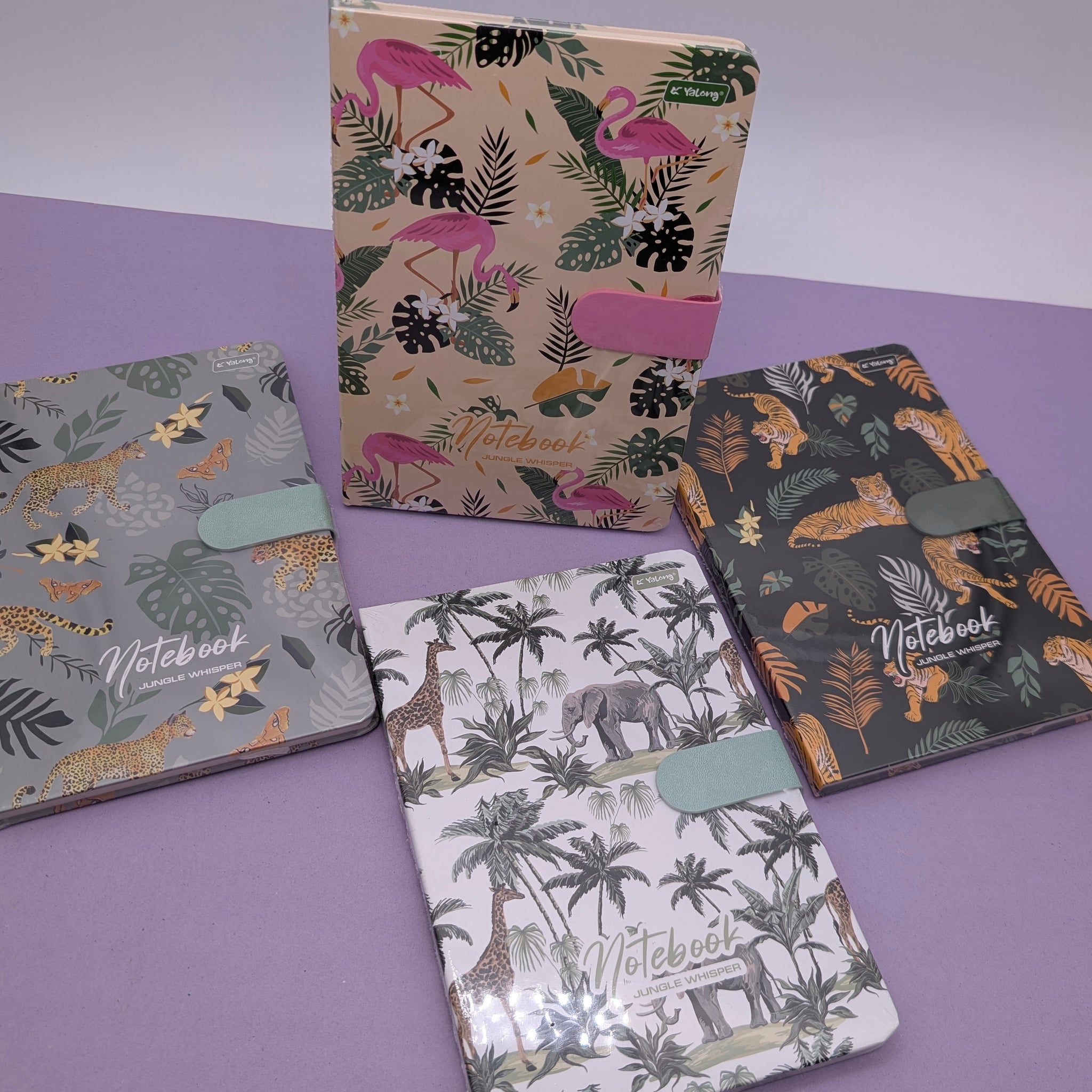 YALONG TROPICAL ANIMAL MAGNETIC CLOSURE NOTEBOOKS