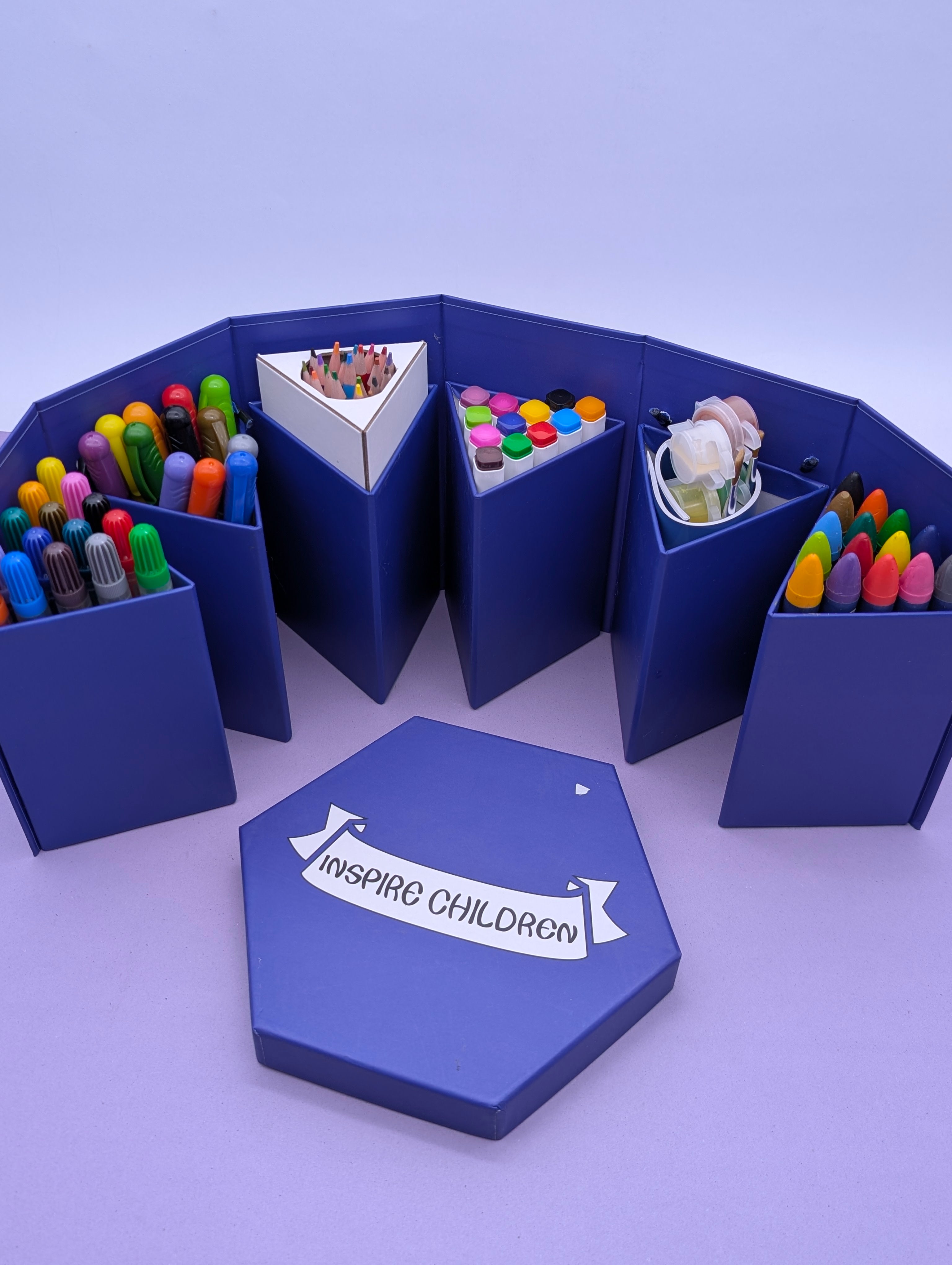 INSPIRE CHILDREN ART & STATIONARY SET
