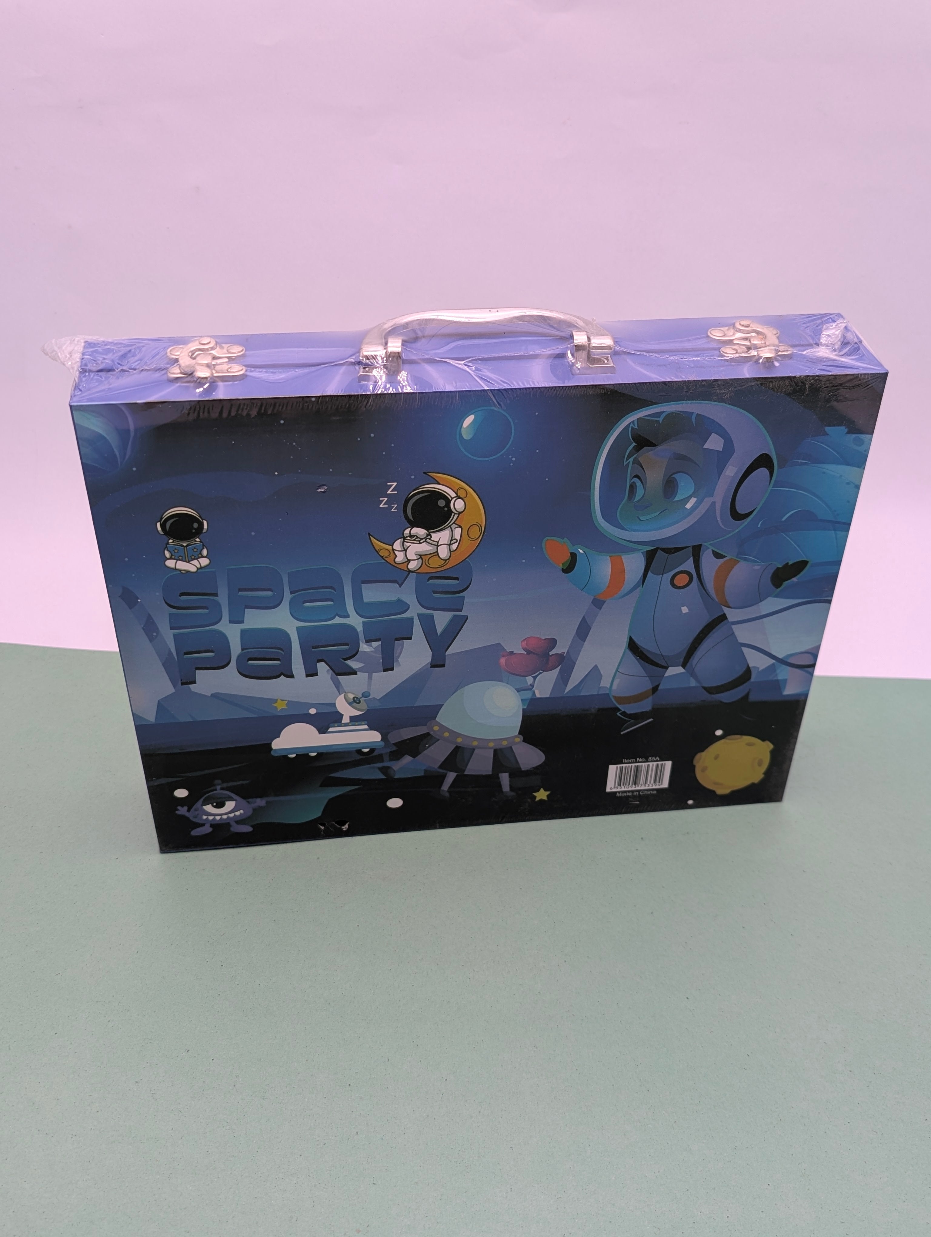 SPACE PARTY ART COLOURING  SET 85PCS