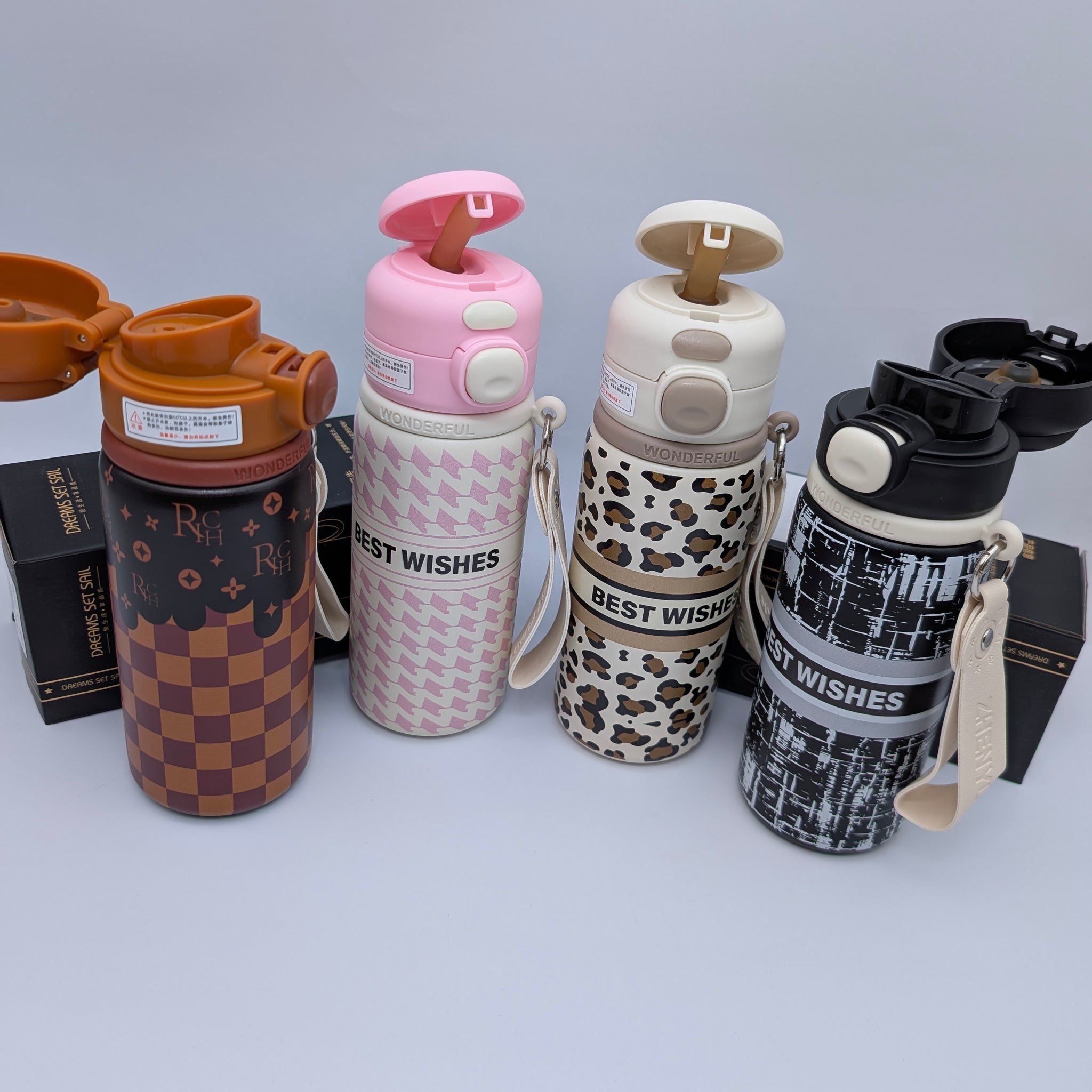 DREAM SET SAIL FLASK WATER BOTTLE