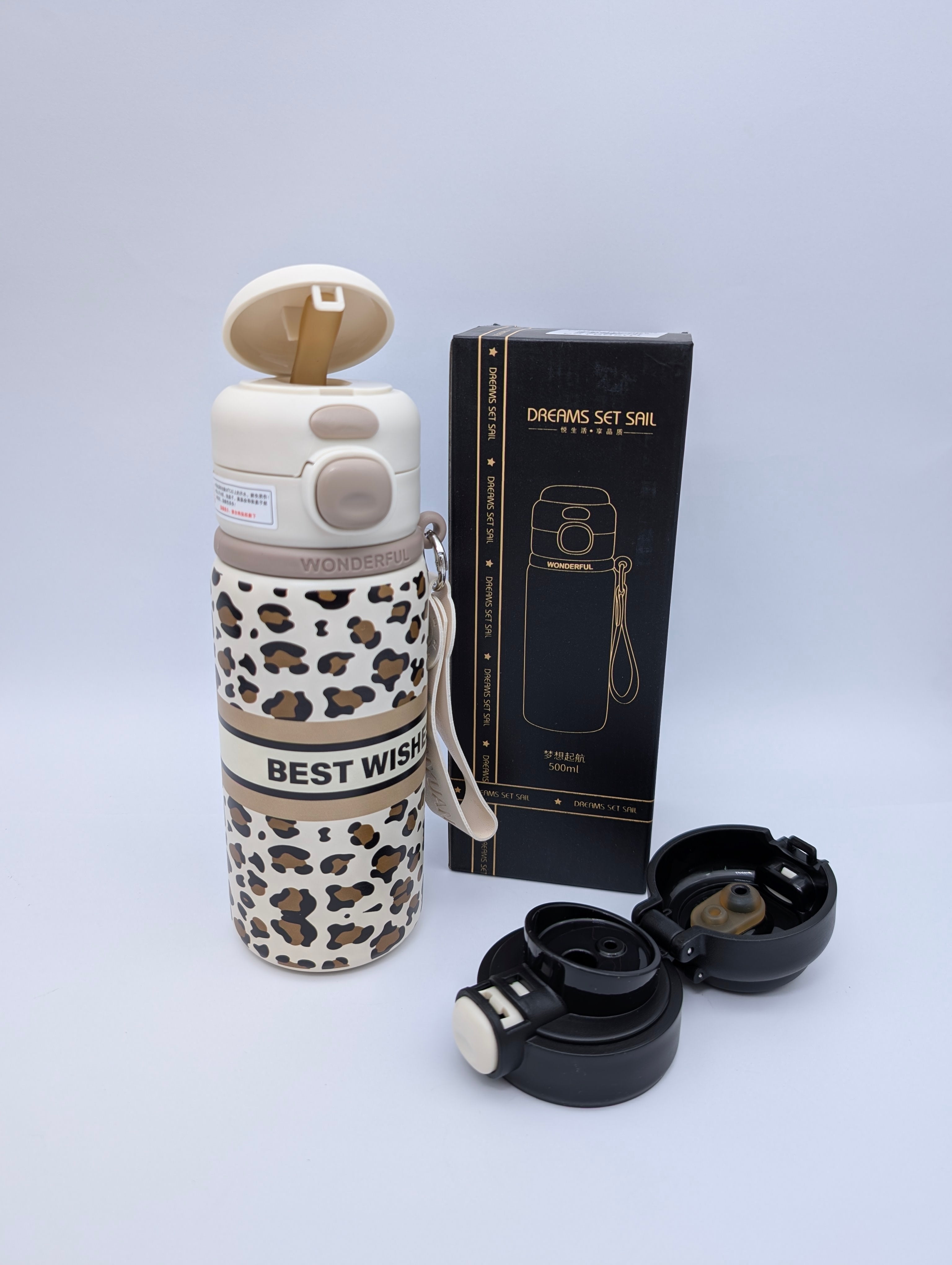DREAM SET SAIL FLASK WATER BOTTLE