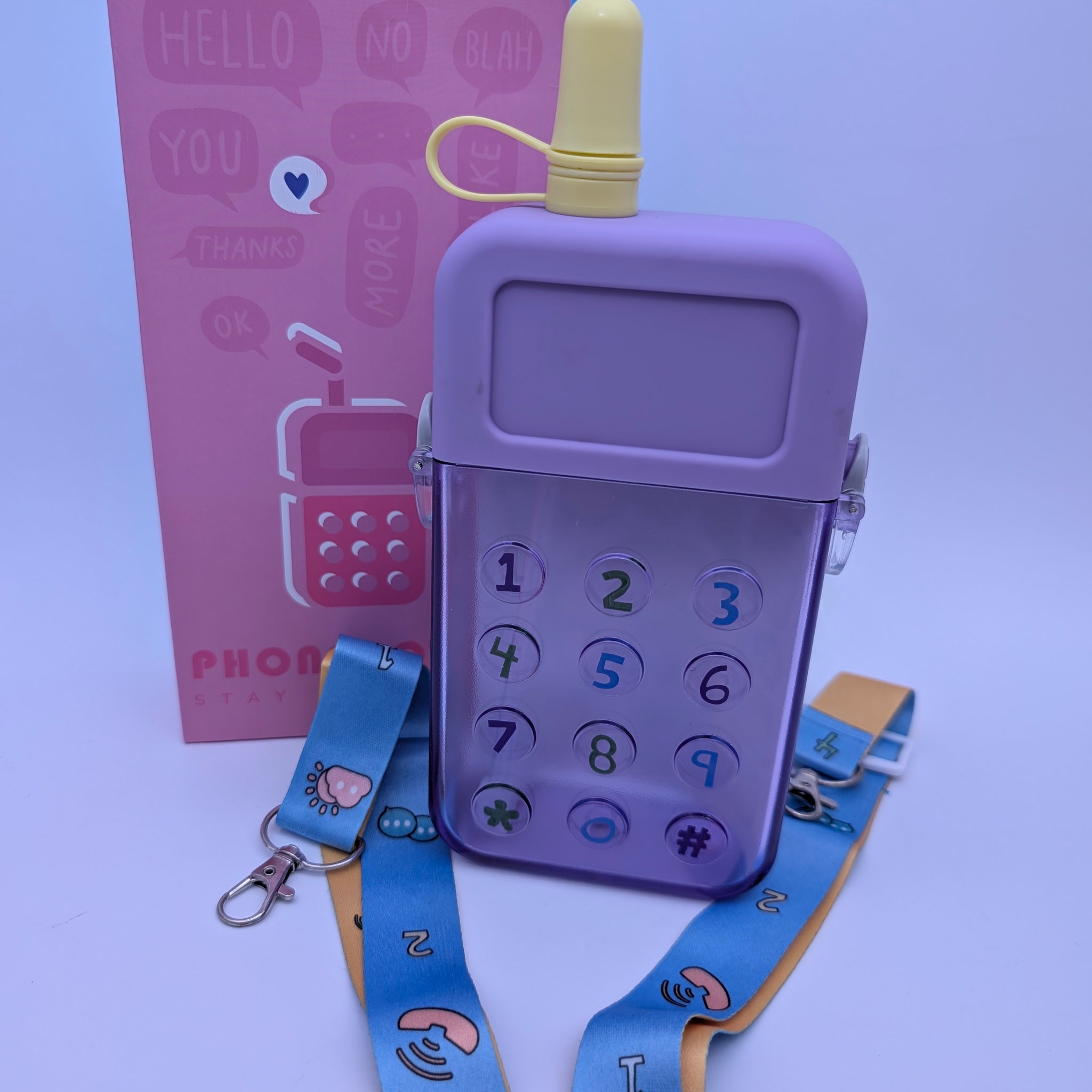 CUTE PHONE-SHAPED WATER BOTTLES