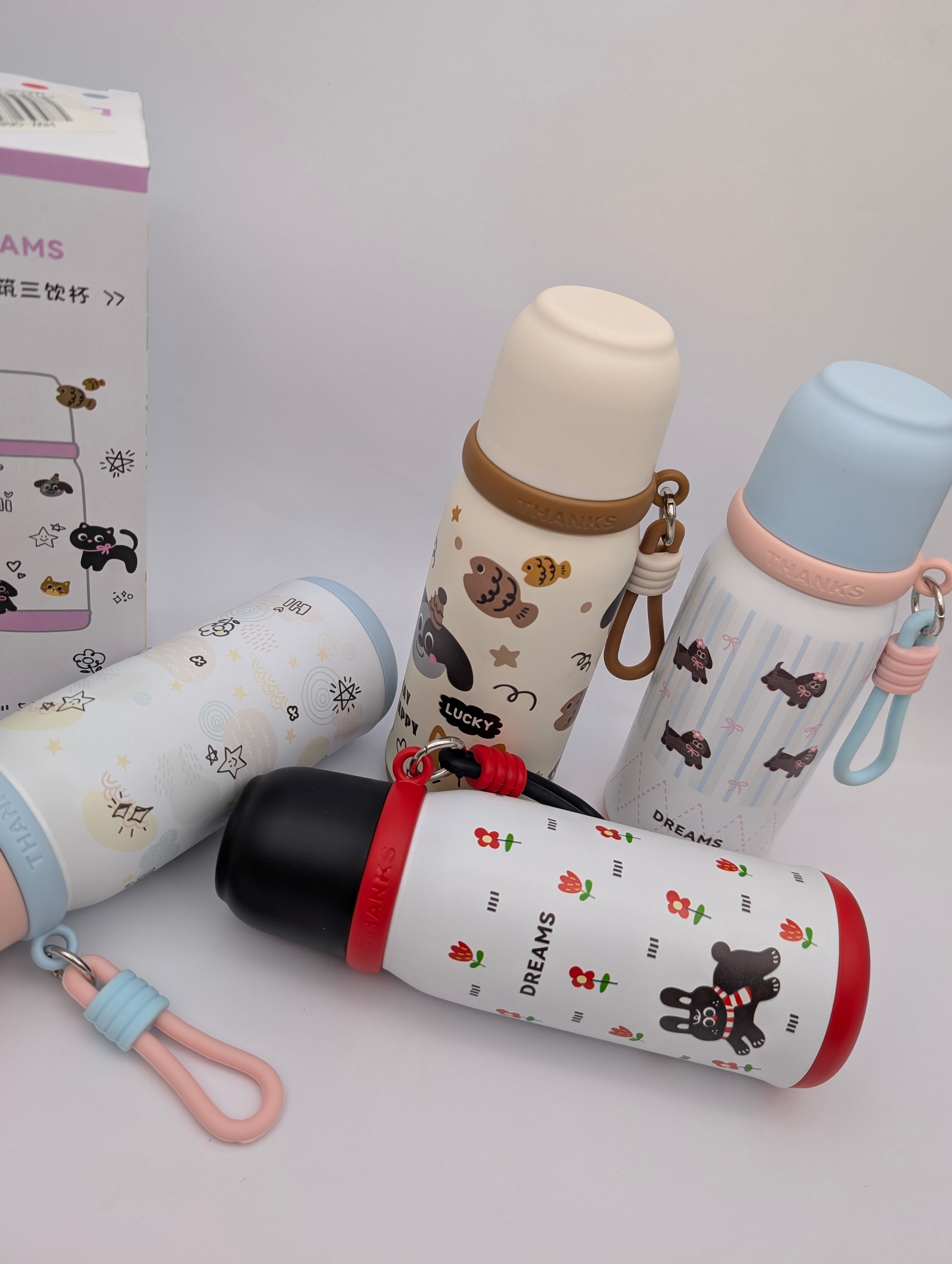 CUTE ANIMAL VACUUM FLASK WATER BOTTLE