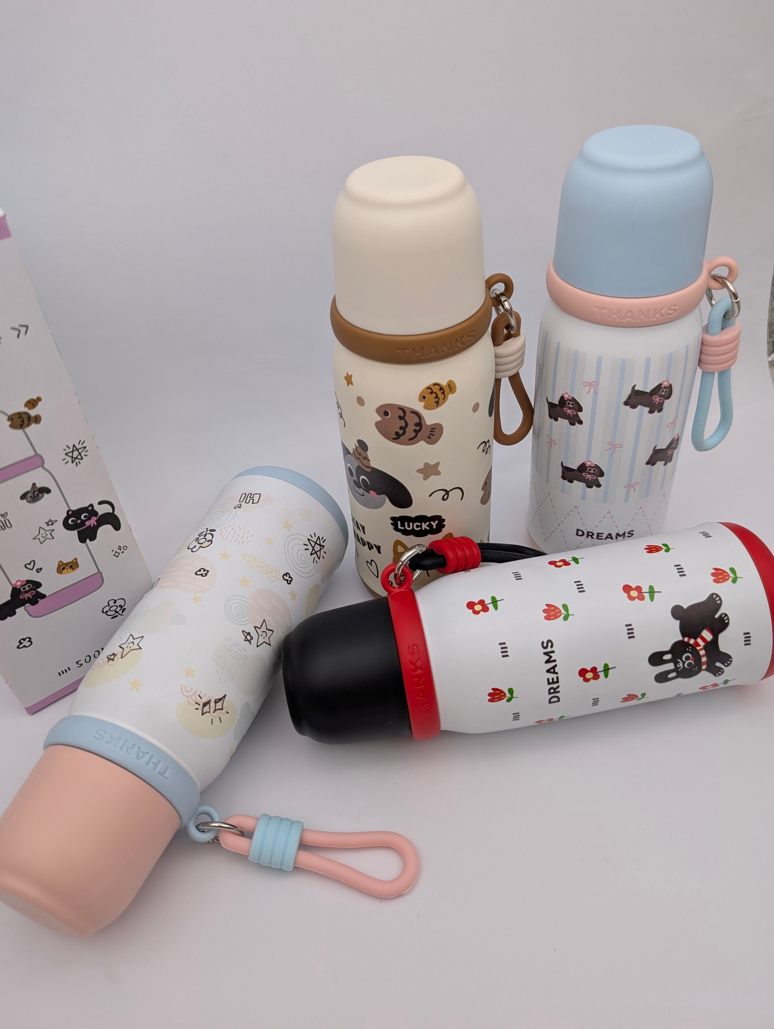 CUTE ANIMAL VACUUM FLASK WATER BOTTLE