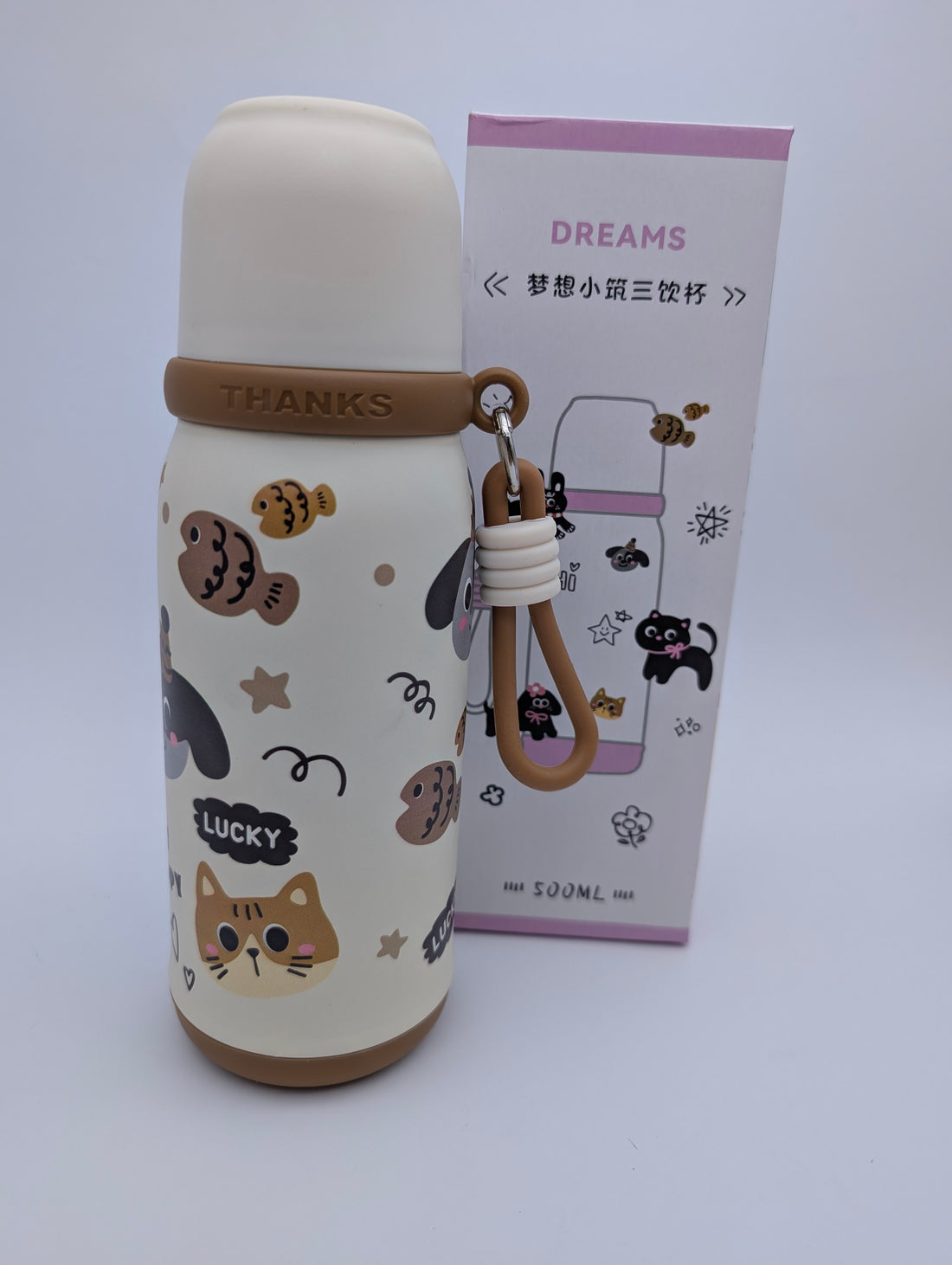 CUTE ANIMAL VACUUM FLASK WATER BOTTLE