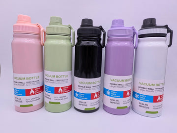LARGE VACUUM INSULATED WATER BOTTLE