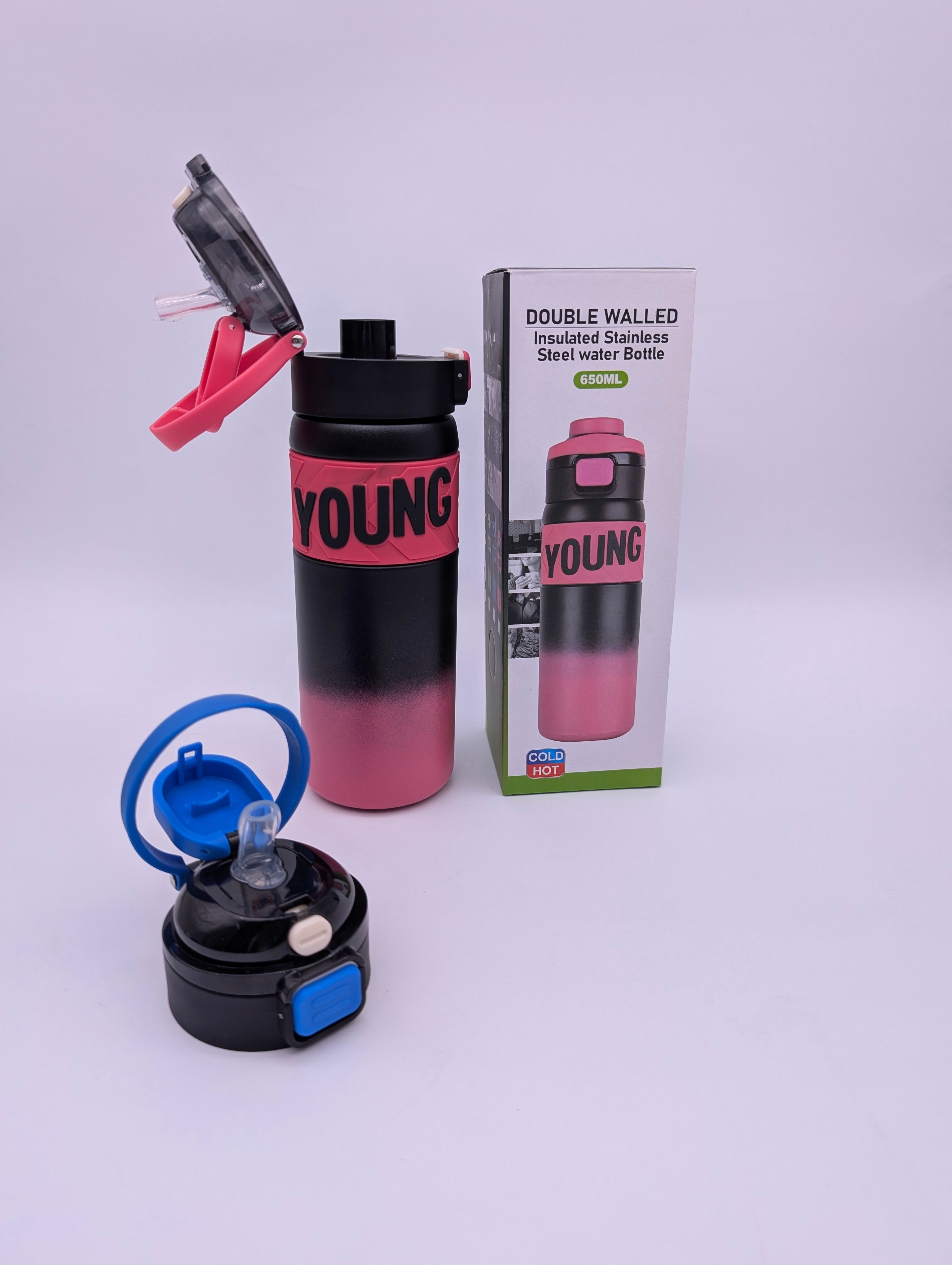 YOUNG GRADIENT VACUUM FLASK  WATER BOTTLE