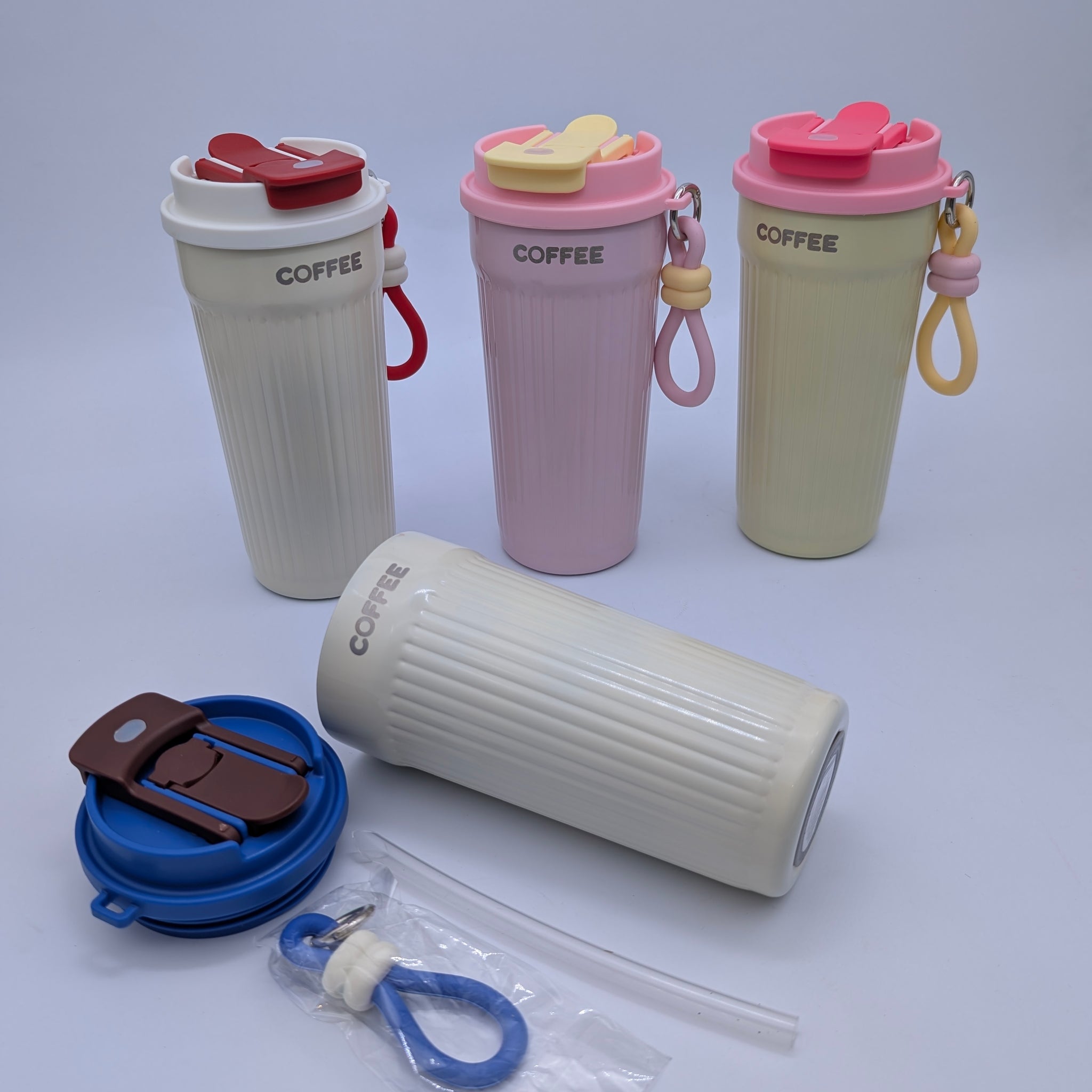 CORRUGATED PORTABLE COFFEE MUGS