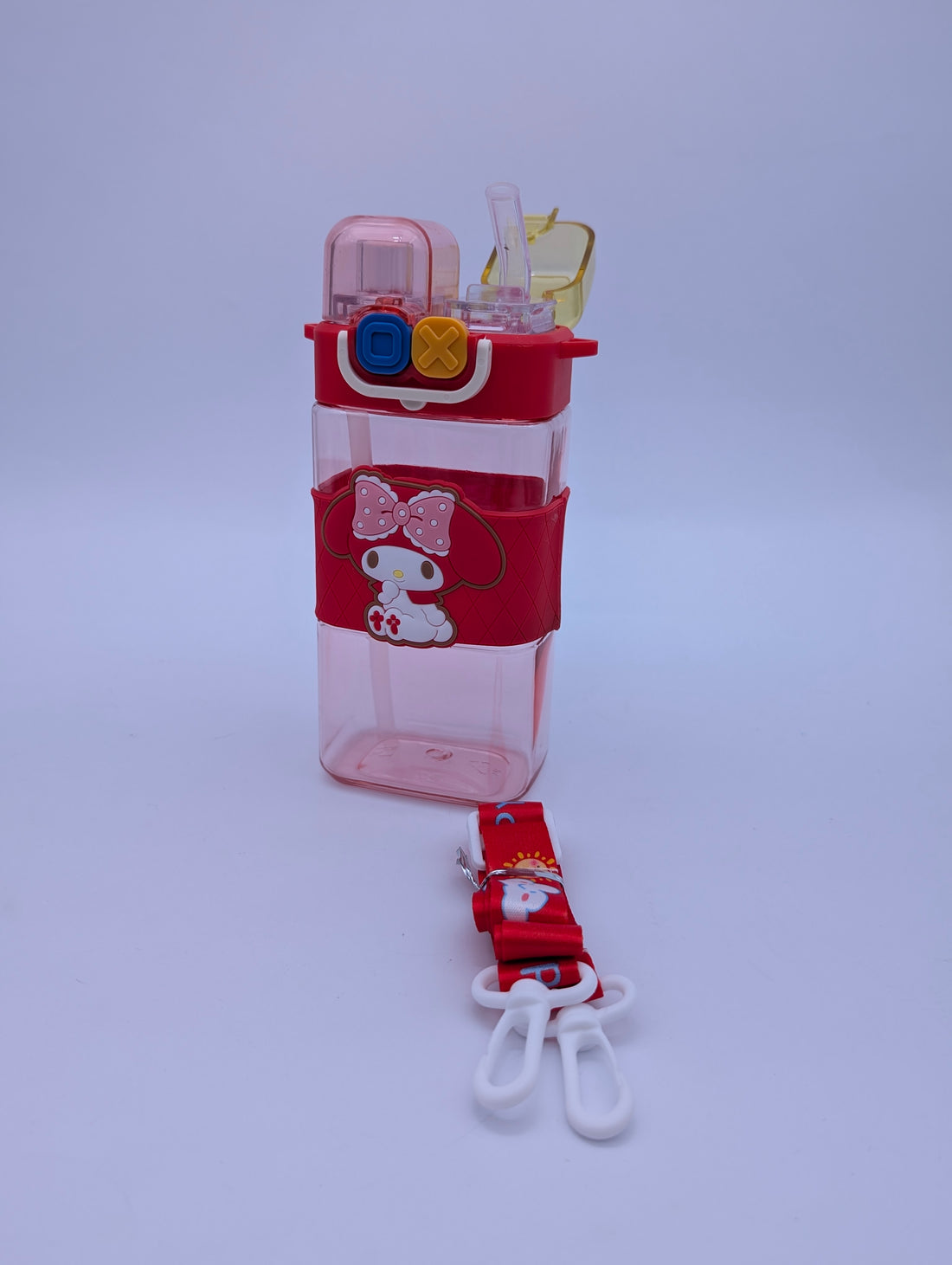 SANRIO PORTABLE STRAP PLASTIC WATER BOTTLES