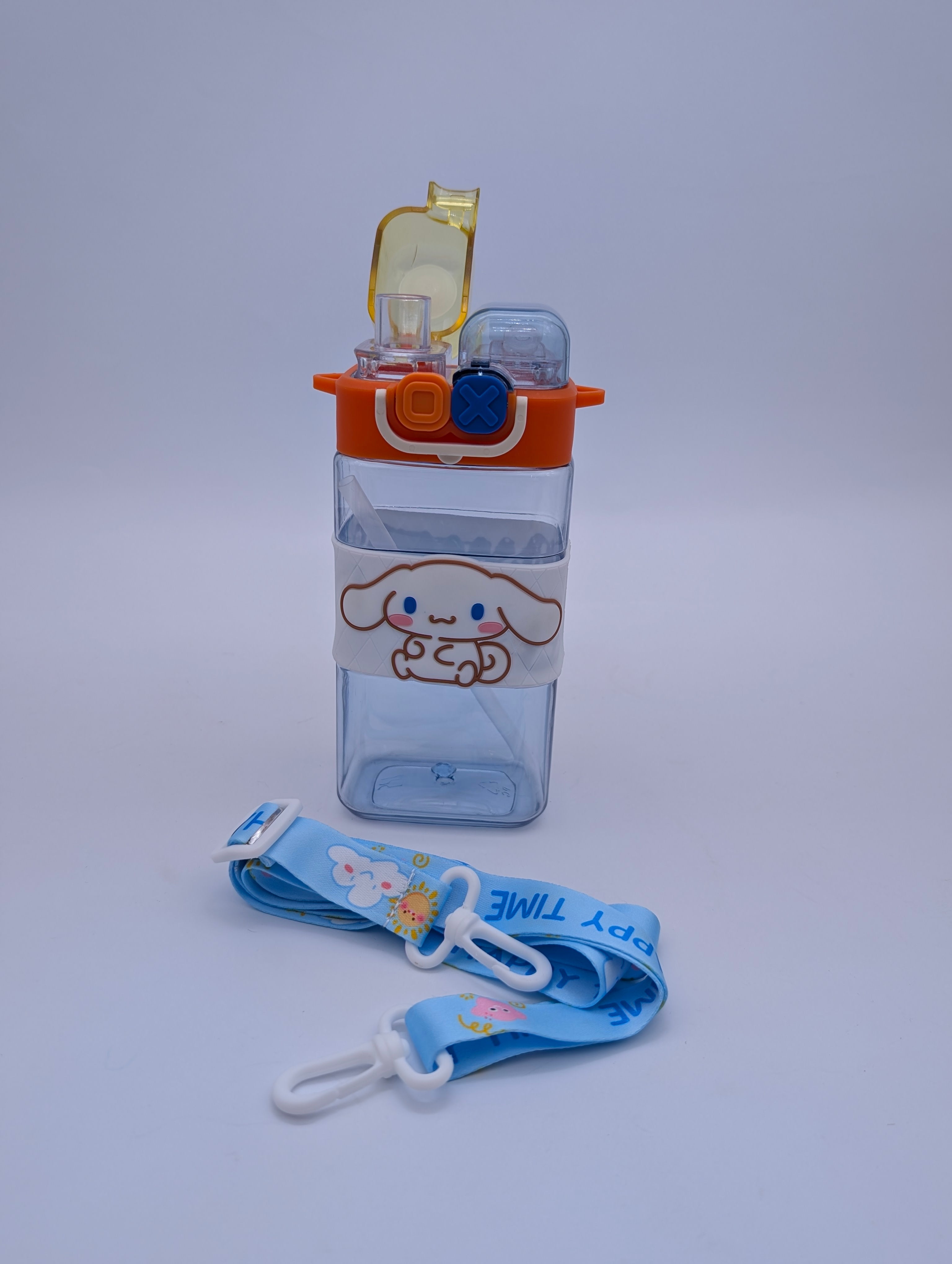 SANRIO PORTABLE STRAP PLASTIC WATER BOTTLES