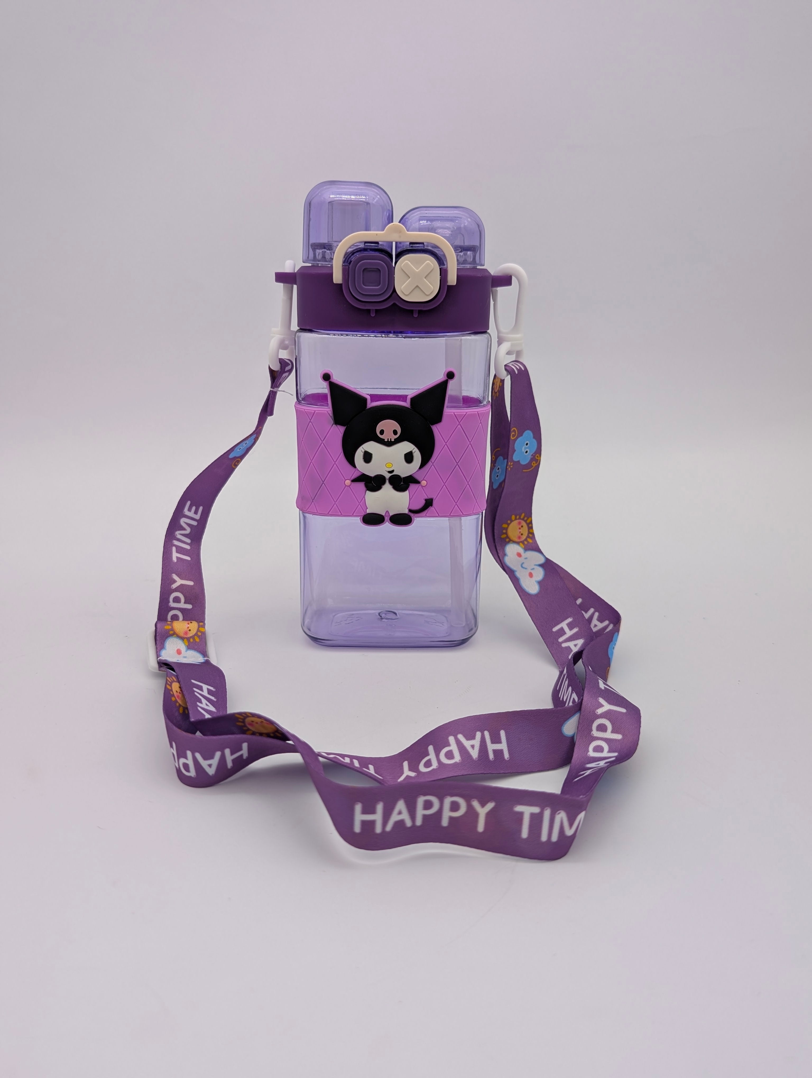 SANRIO PORTABLE STRAP PLASTIC WATER BOTTLES